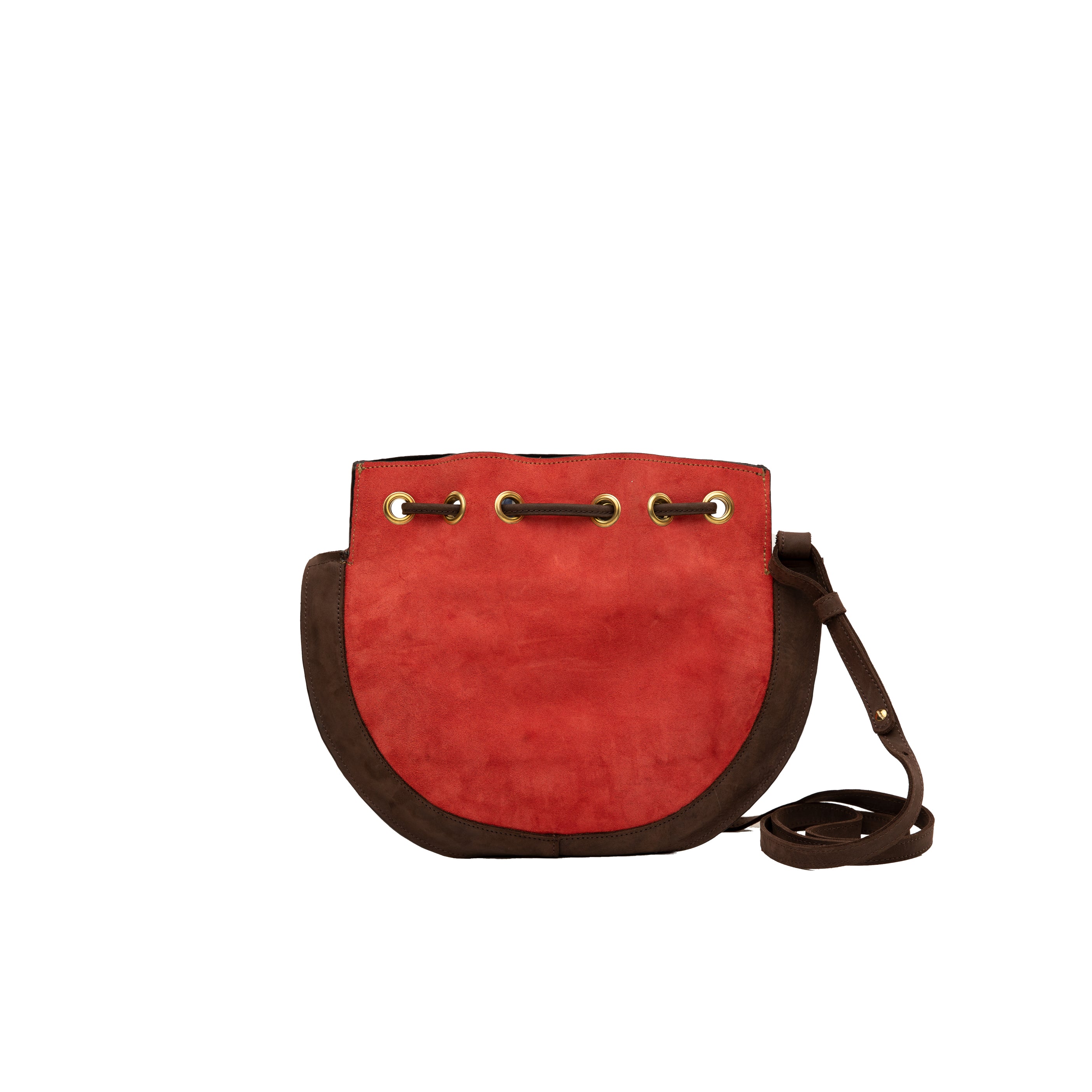 Suede Bucket Crossbody Plain - Sandstorm Kenya (Intl)