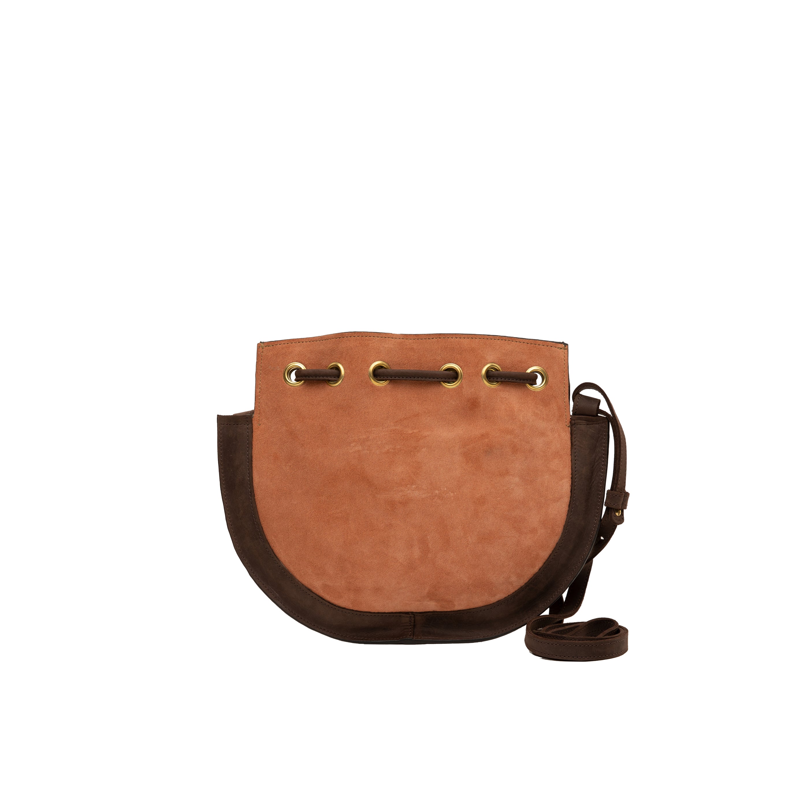 Suede Bucket Crossbody Plain - Sandstorm Kenya (Intl)