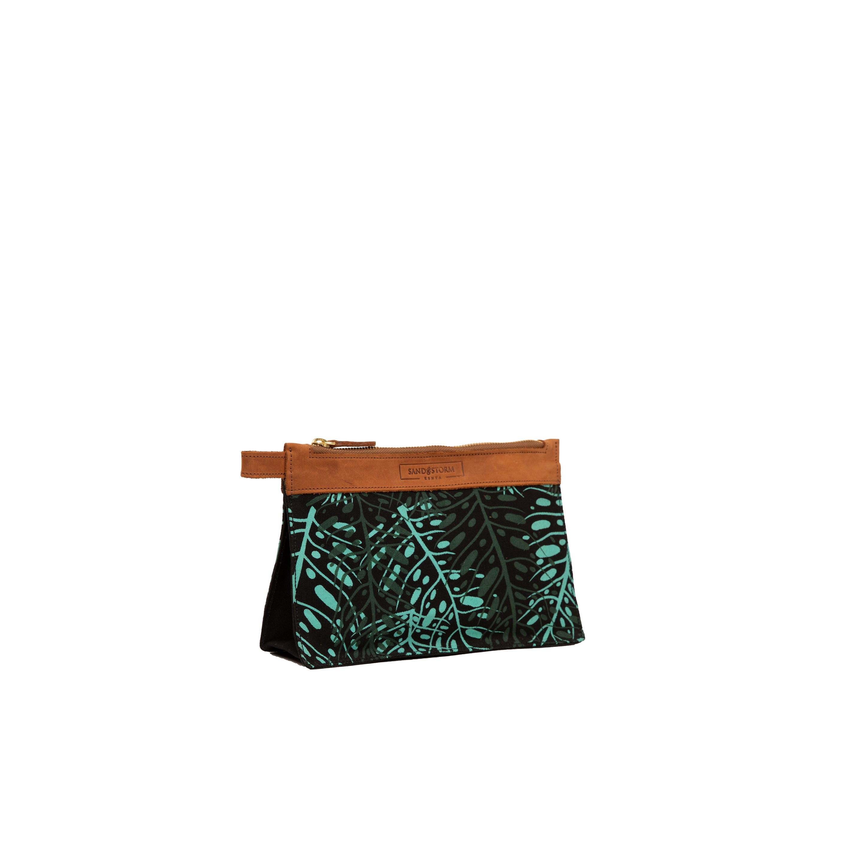 Canvas Matawi Print Agnes Pouch - Sandstorm Kenya (Intl)