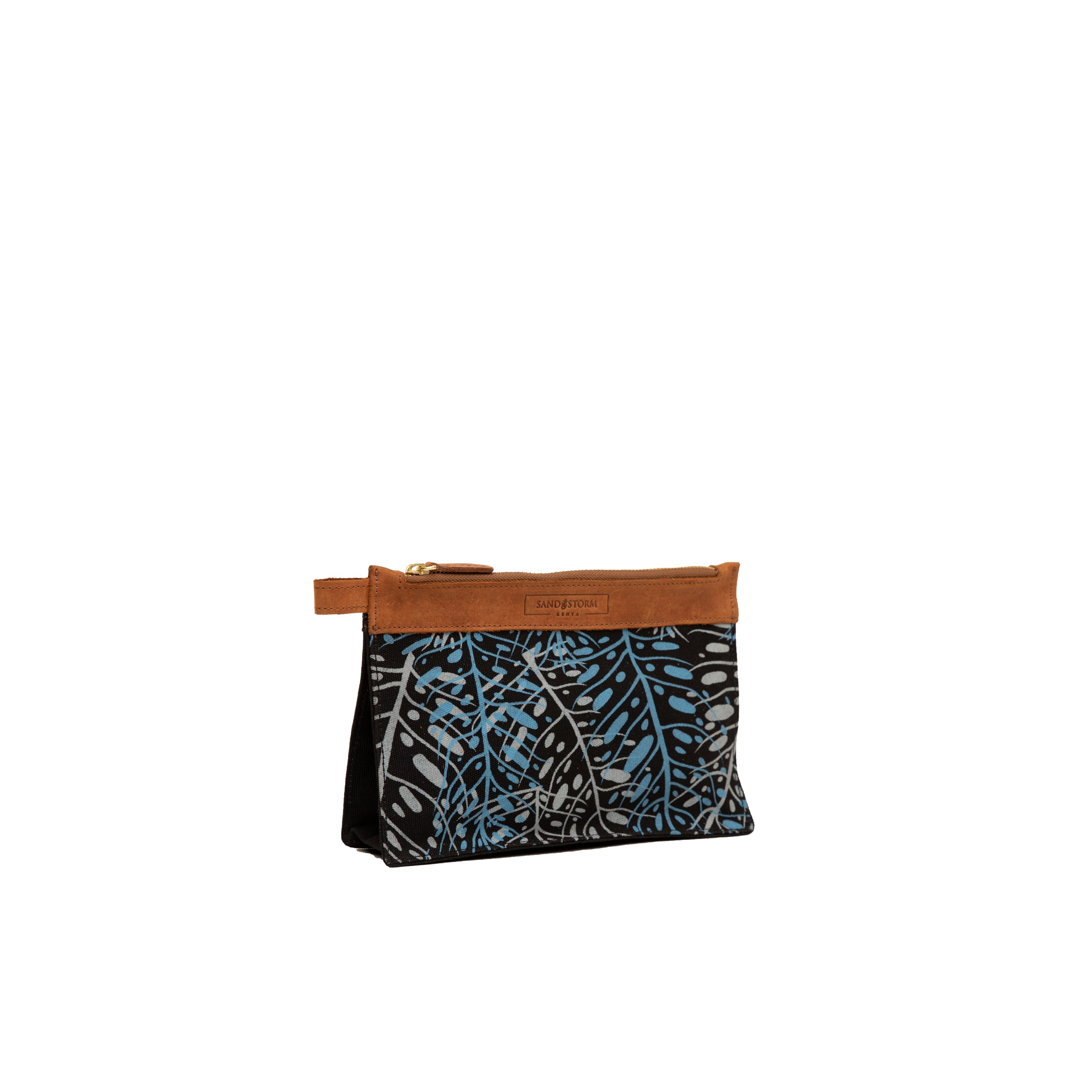 Canvas Matawi Print Agnes Pouch - Sandstorm Kenya (Intl)
