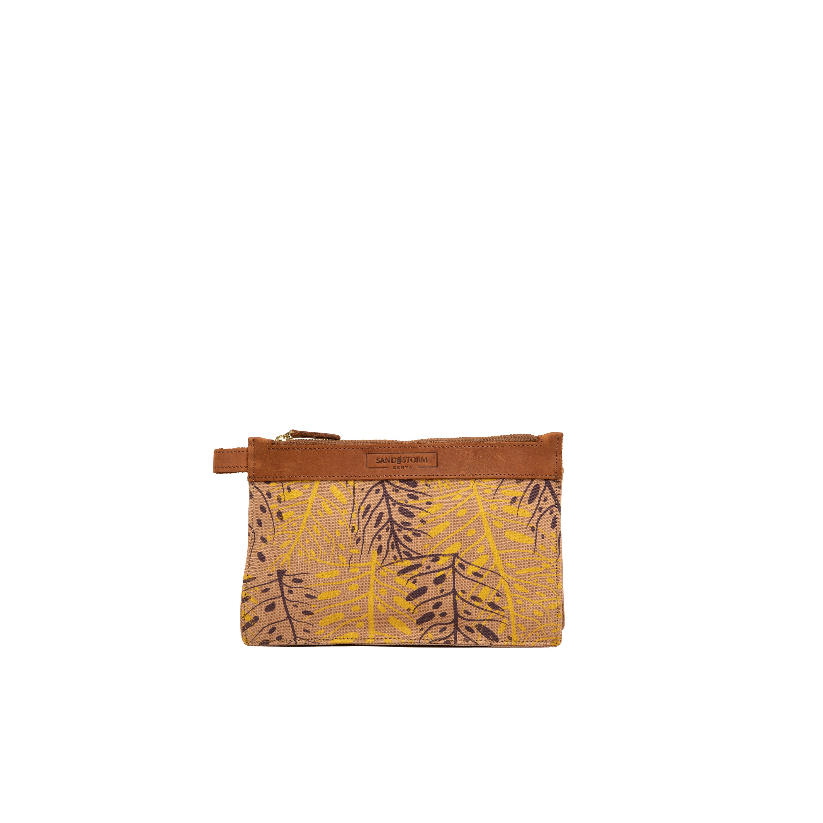 Canvas Matawi Print Agnes Pouch - Sandstorm Kenya (Intl)