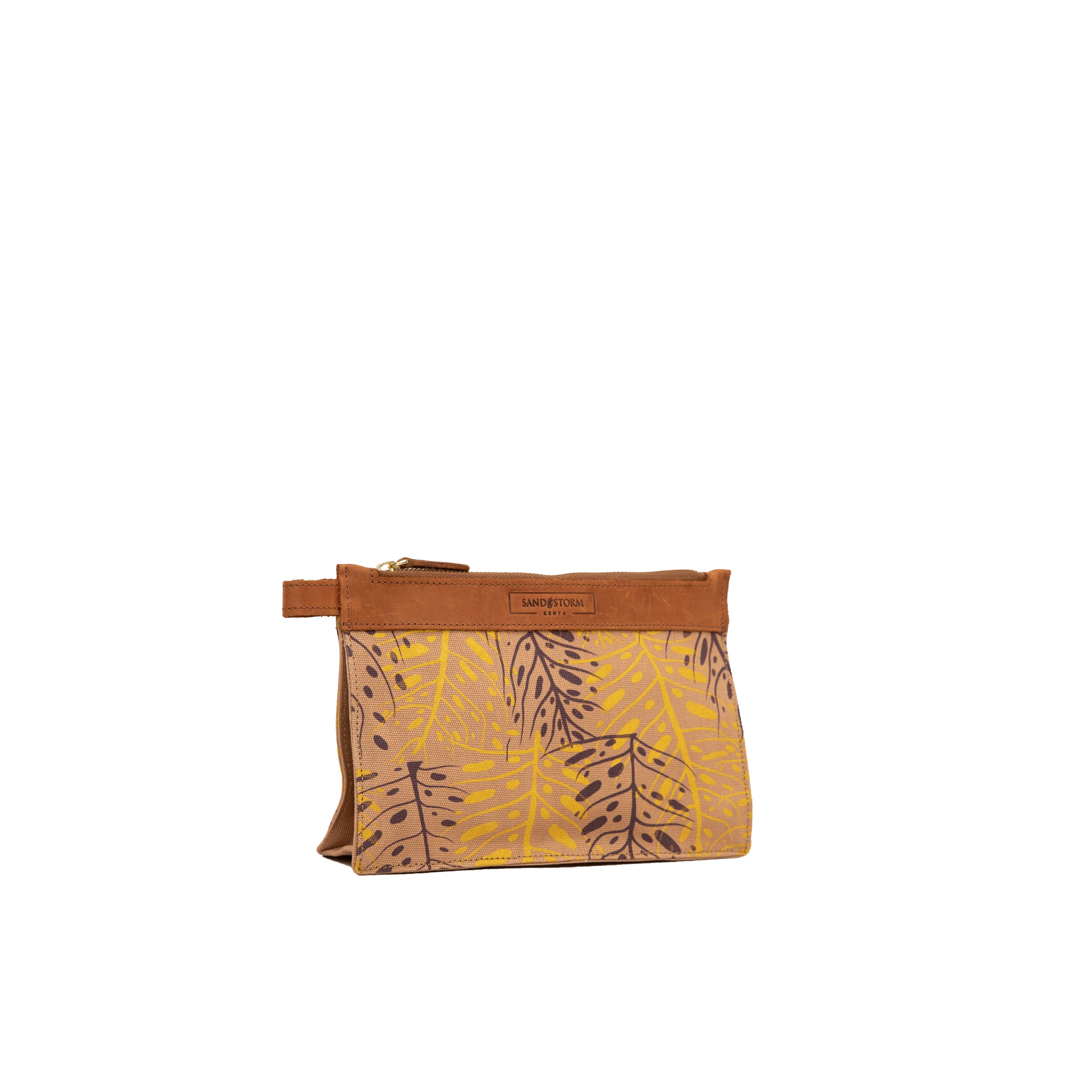 Canvas Matawi Print Agnes Pouch - Sandstorm Kenya (Intl)