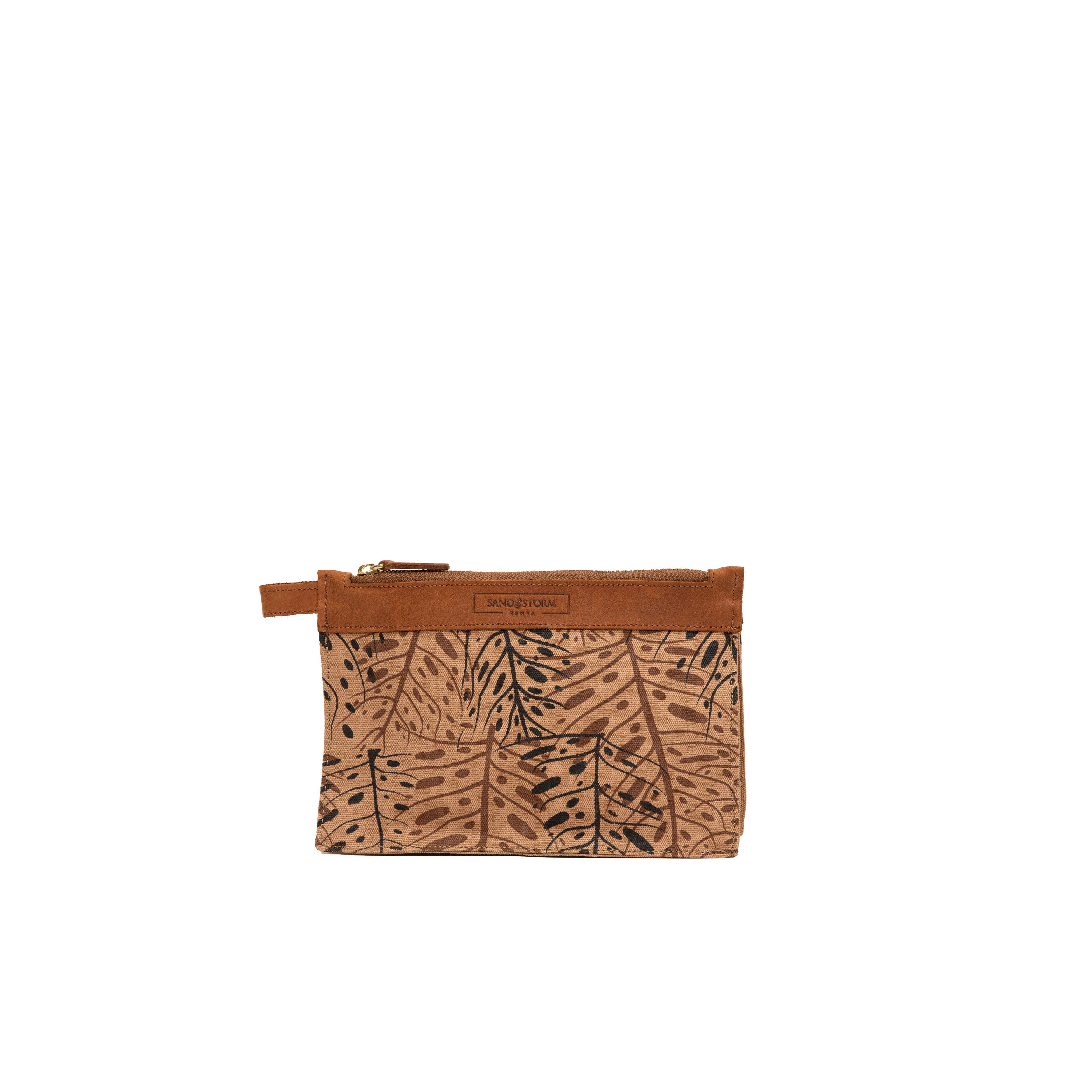 Canvas Matawi Print Agnes Pouch - Sandstorm Kenya (Intl)