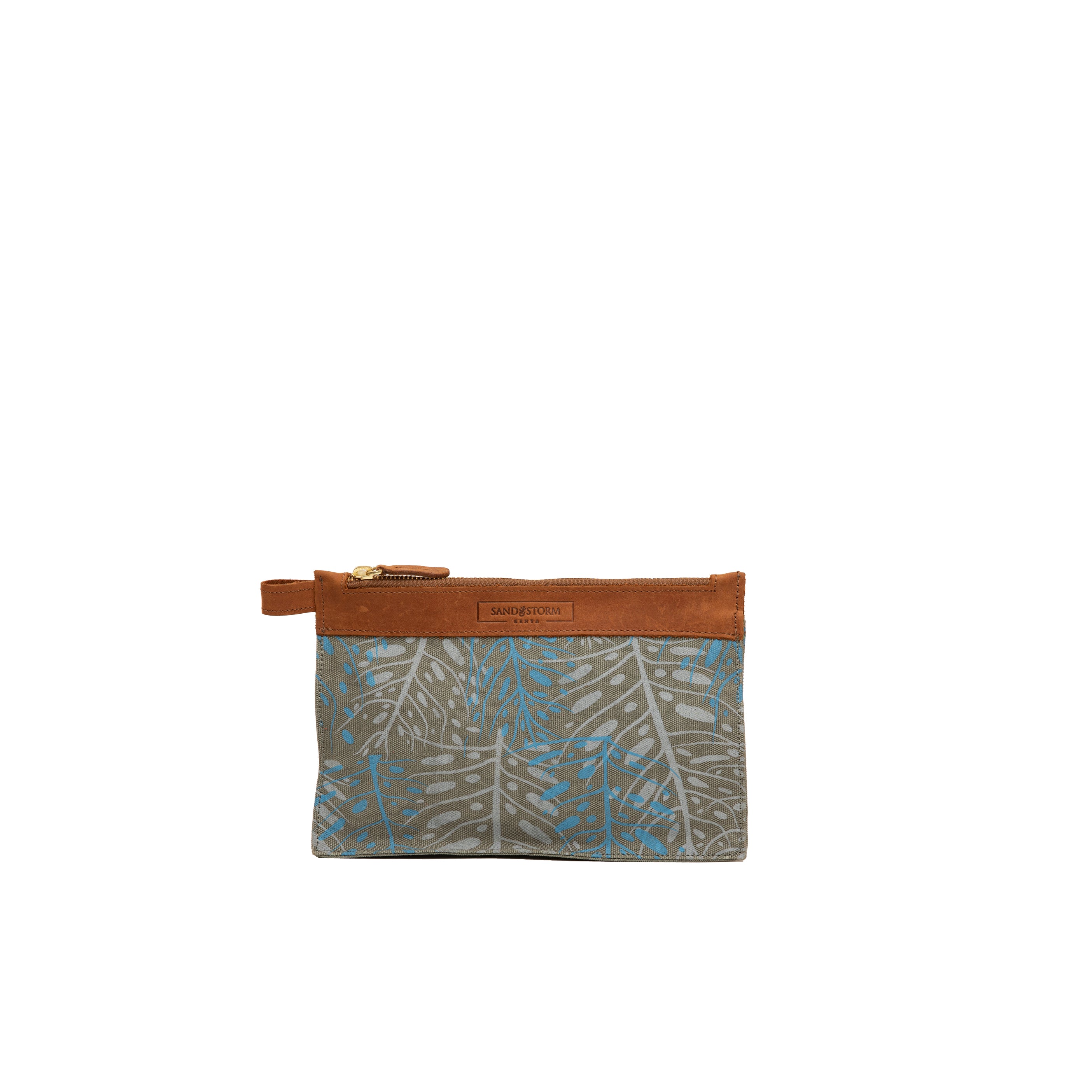 Canvas Matawi Print Agnes Pouch - Sandstorm Kenya (Intl)