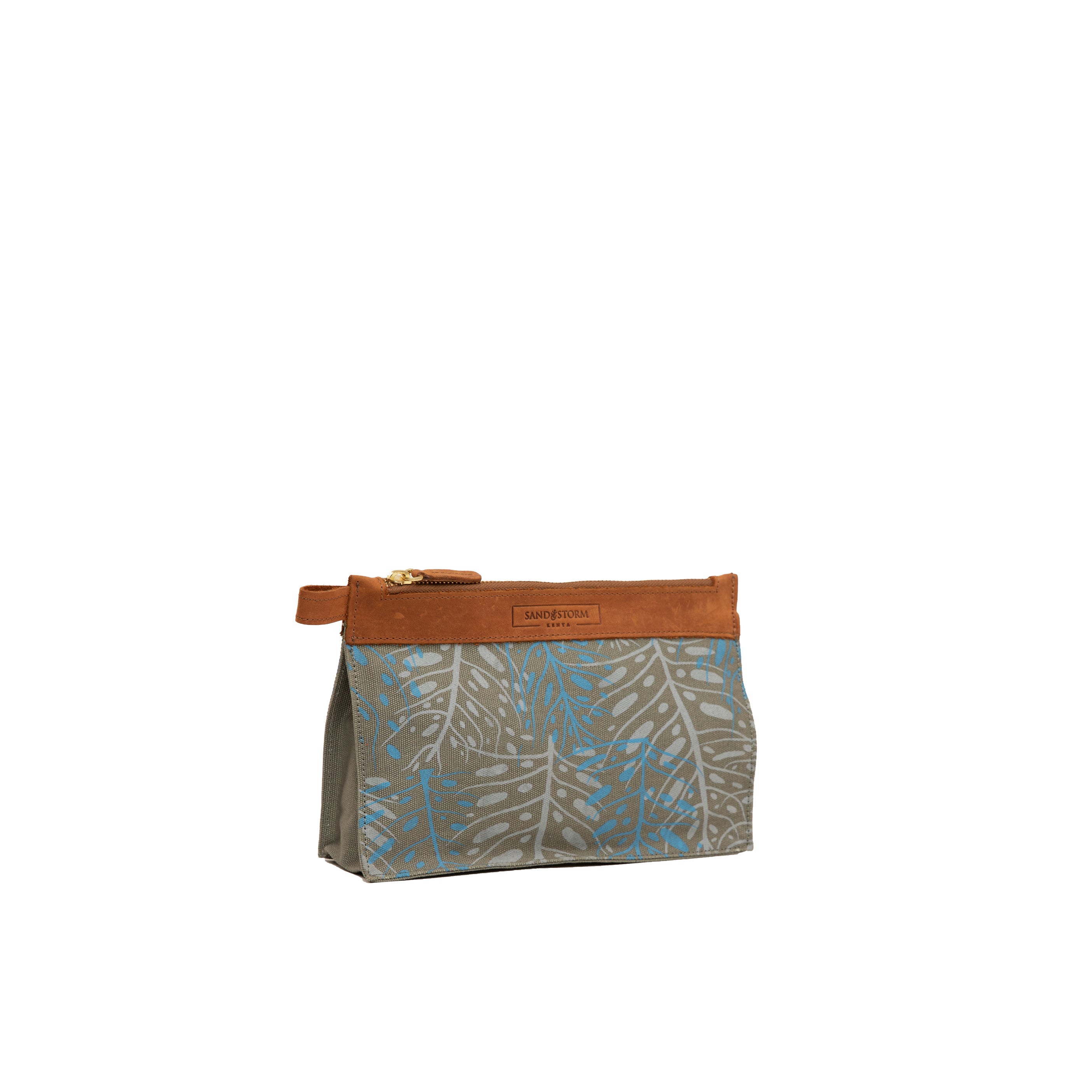 Canvas Matawi Print Agnes Pouch - Sandstorm Kenya (Intl)