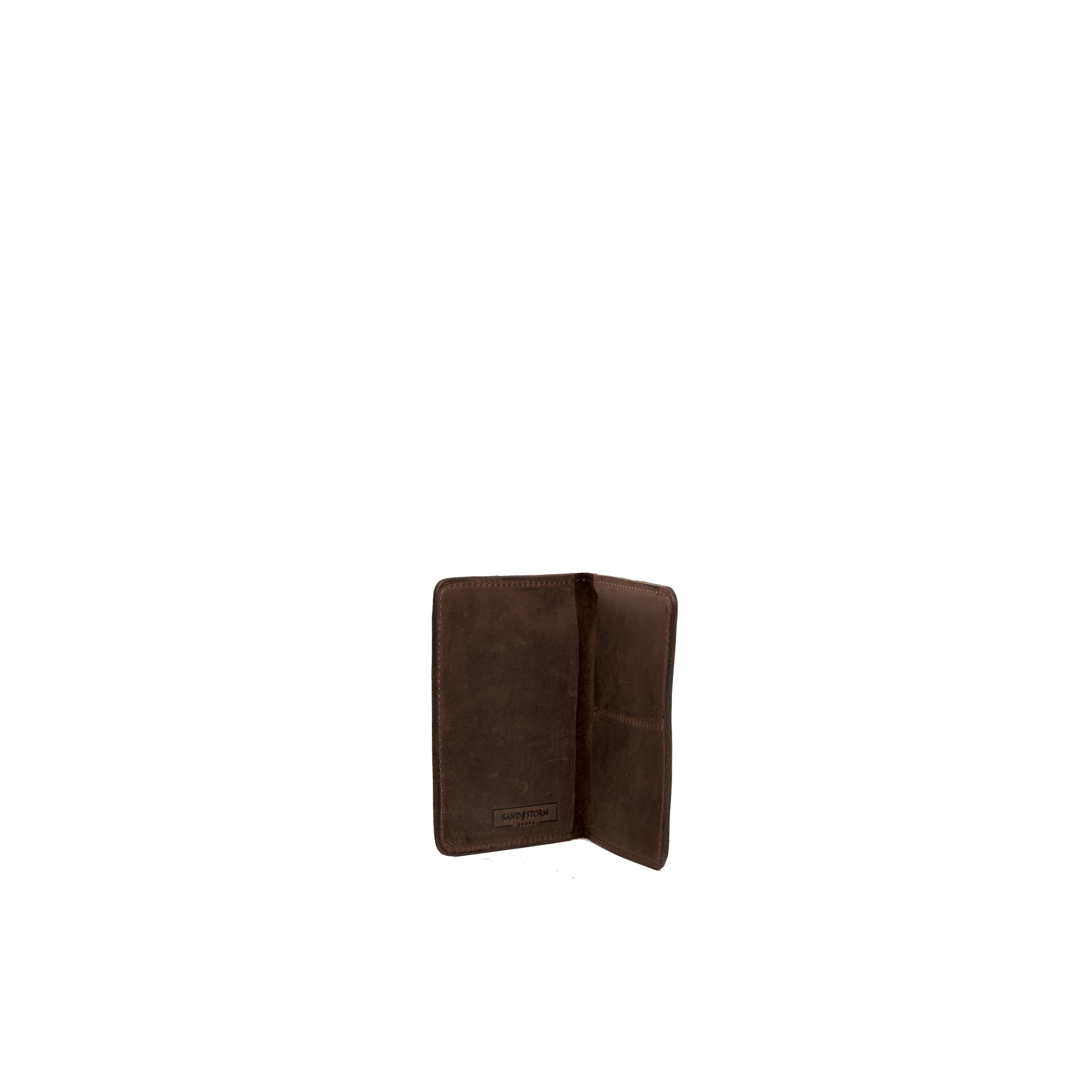 Pull-up Leather Charles Passport Holder - Sandstorm Kenya (KE)