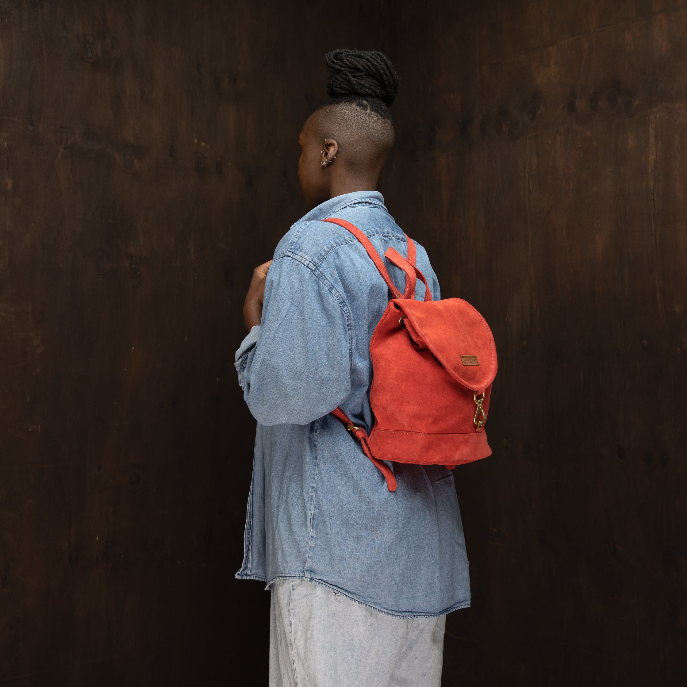 Suede Cecilia Backpack - Sandstorm Kenya (Intl)