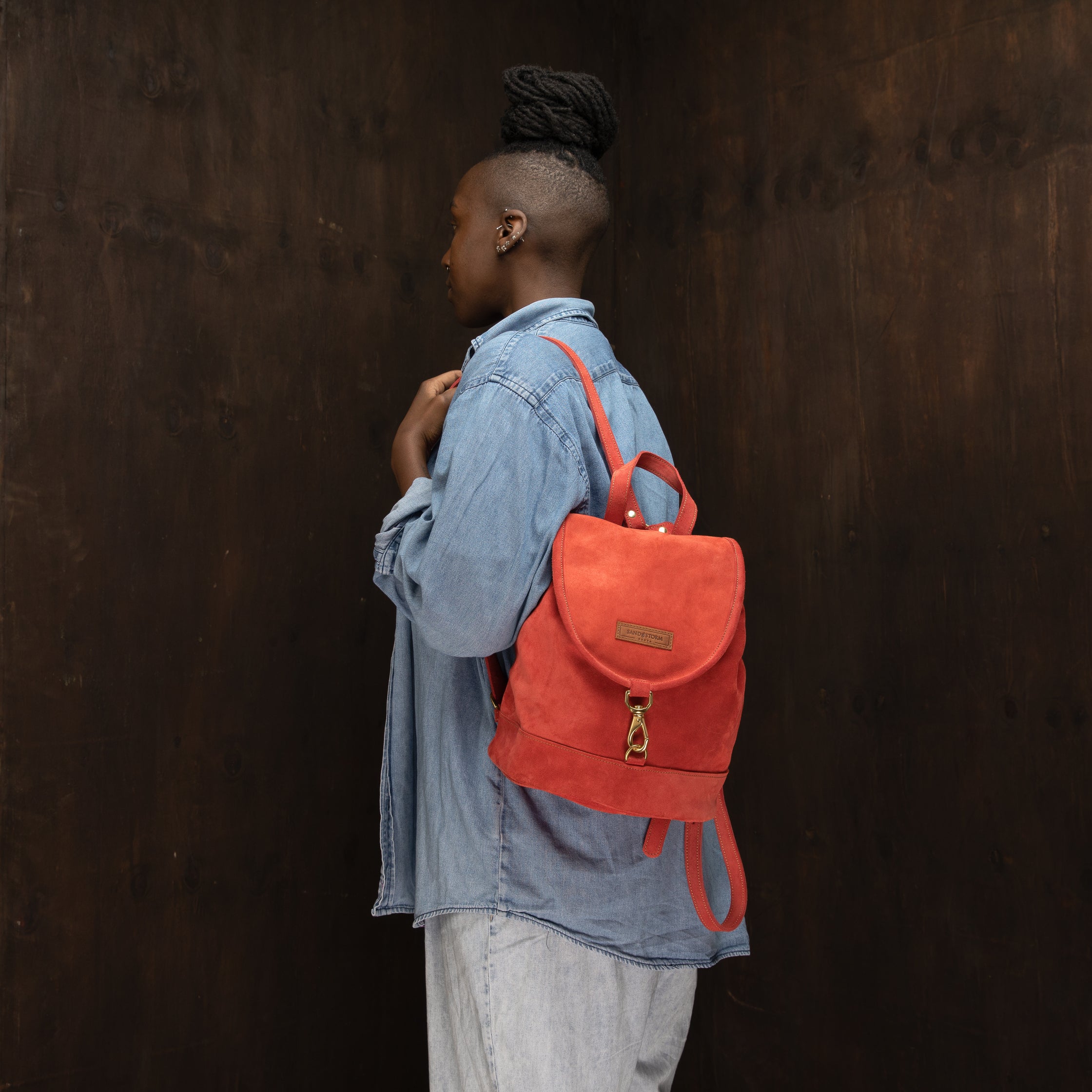 Suede Cecilia Backpack - Sandstorm Kenya (Intl)