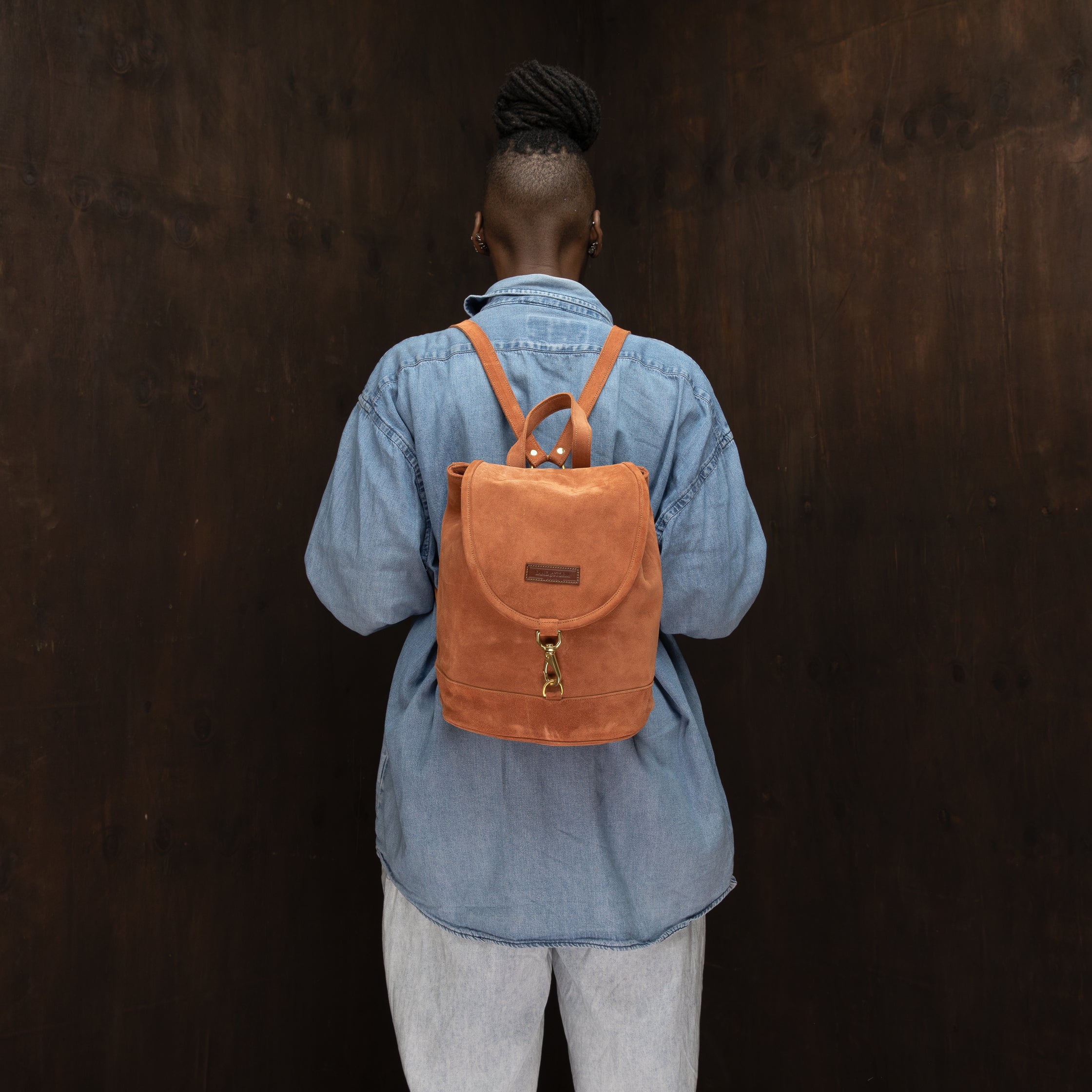 Suede Cecilia Backpack - Sandstorm Kenya (Intl)