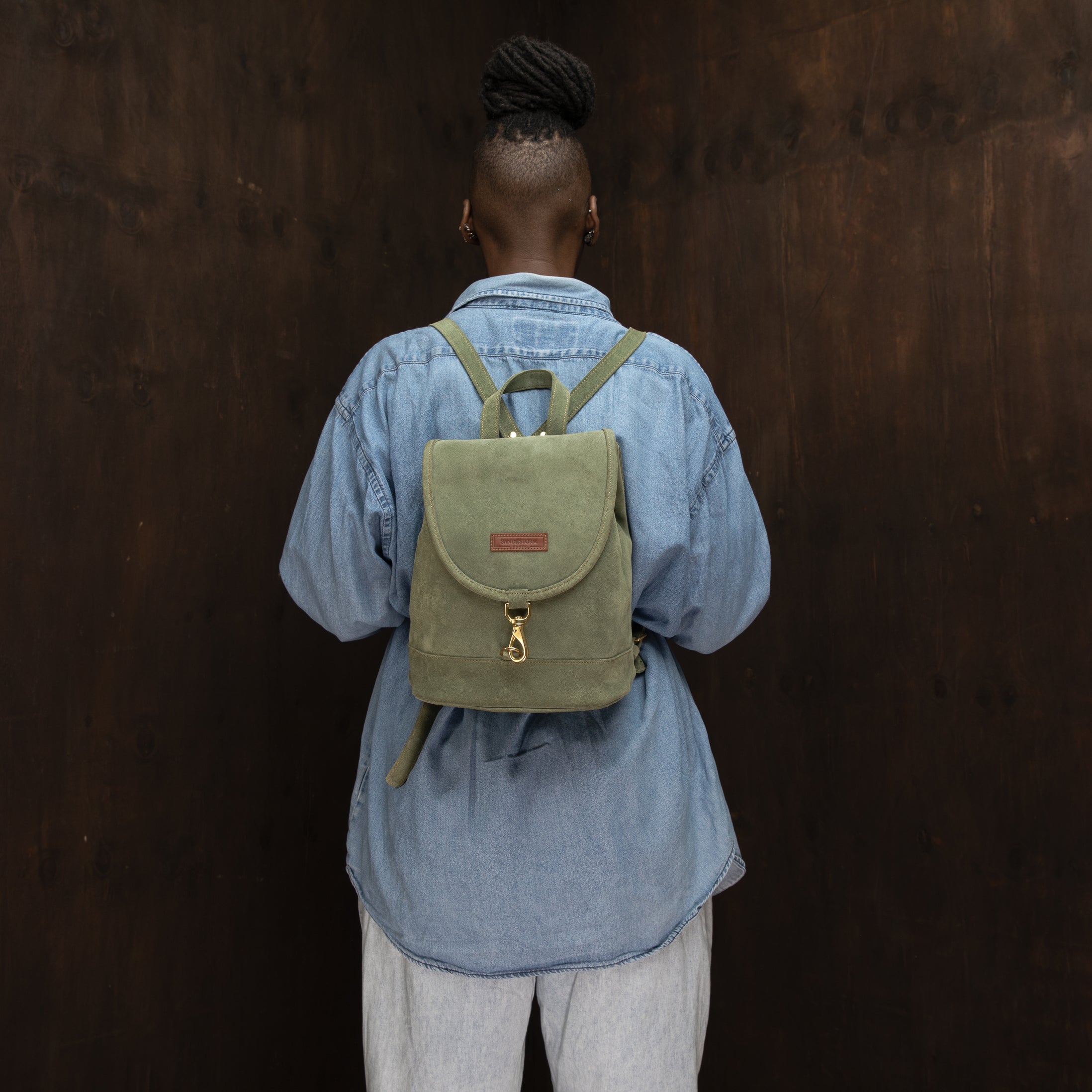 Suede Cecilia Backpack - Sandstorm Kenya (Intl)