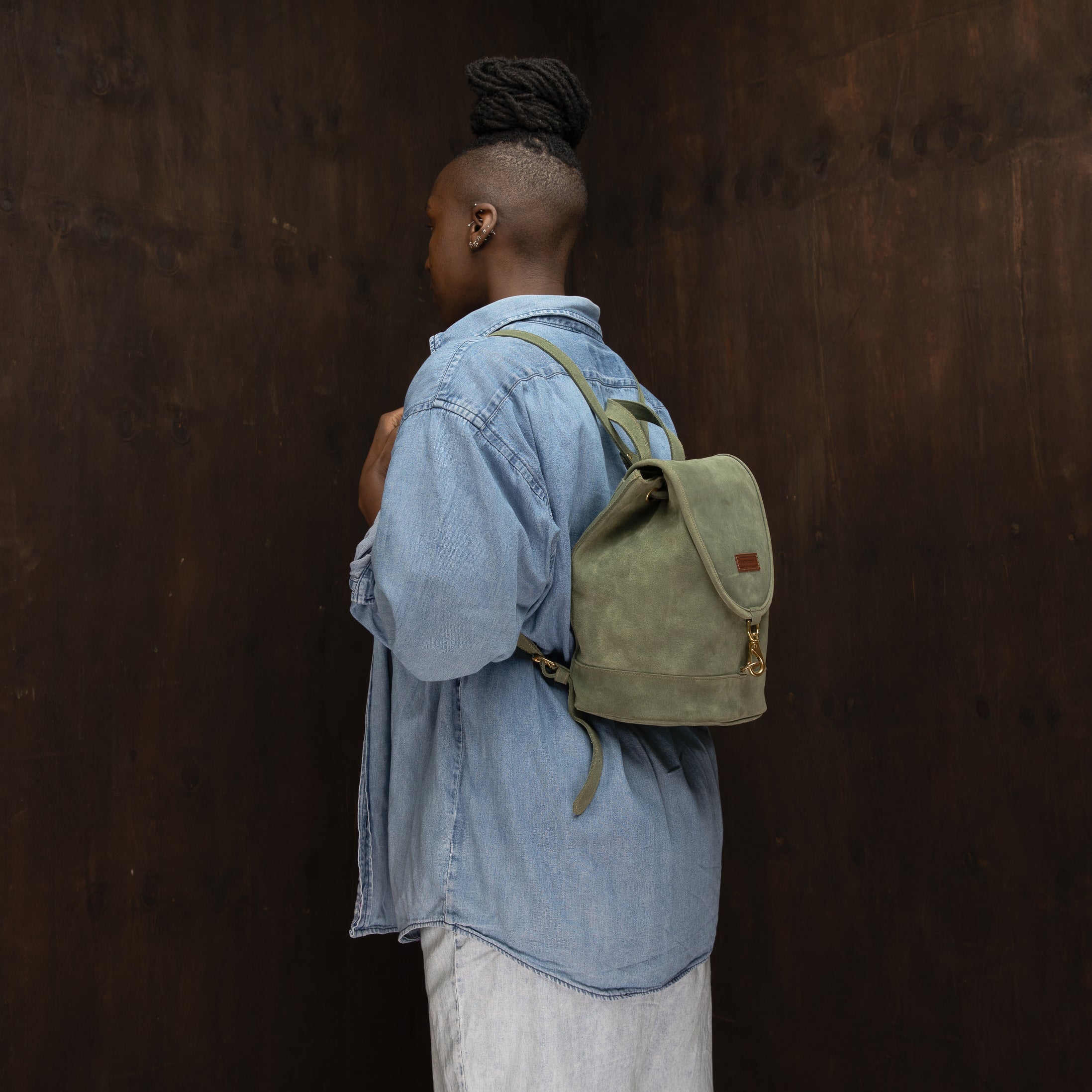 Suede Cecilia Backpack - Sandstorm Kenya (Intl)