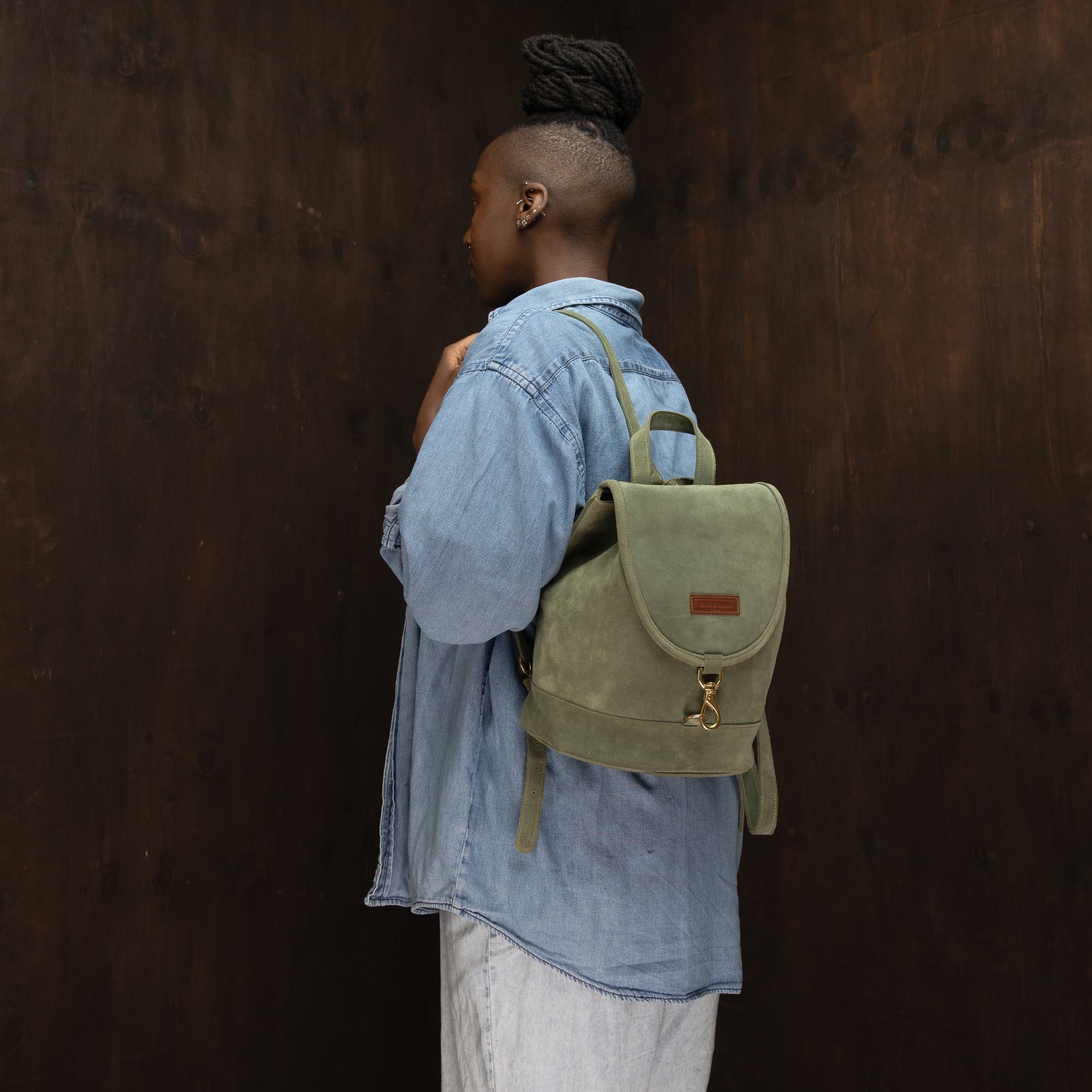 Suede Cecilia Backpack - Sandstorm Kenya (Intl)