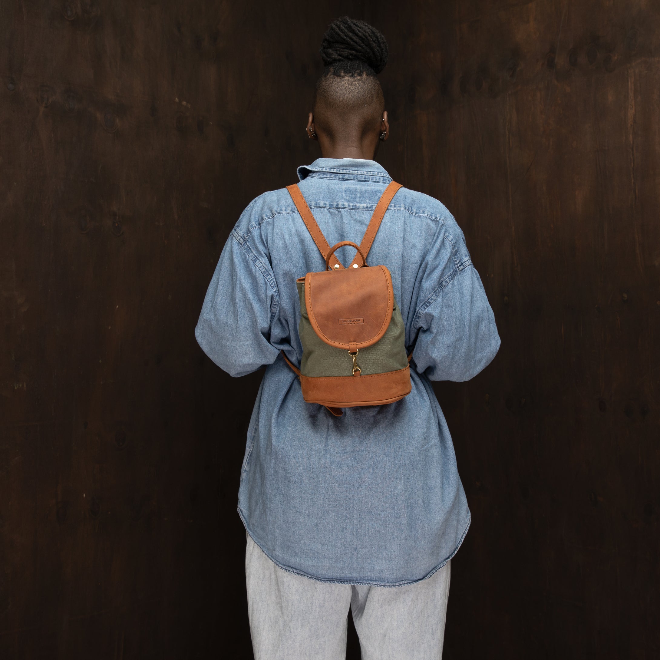 Canvas Cecilia Backpack - Sandstorm Kenya (KE)