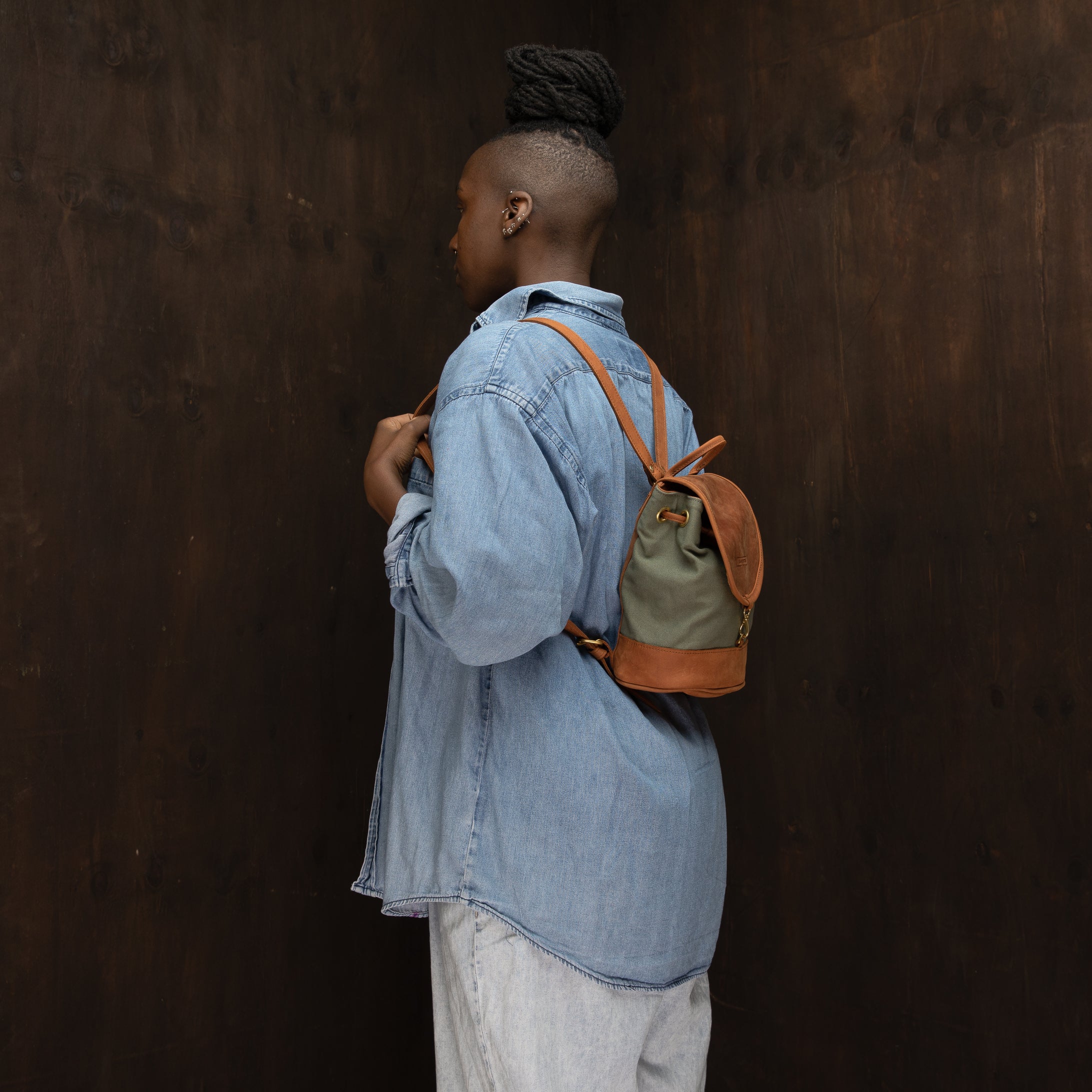 Canvas Cecilia Backpack - Sandstorm Kenya (KE)
