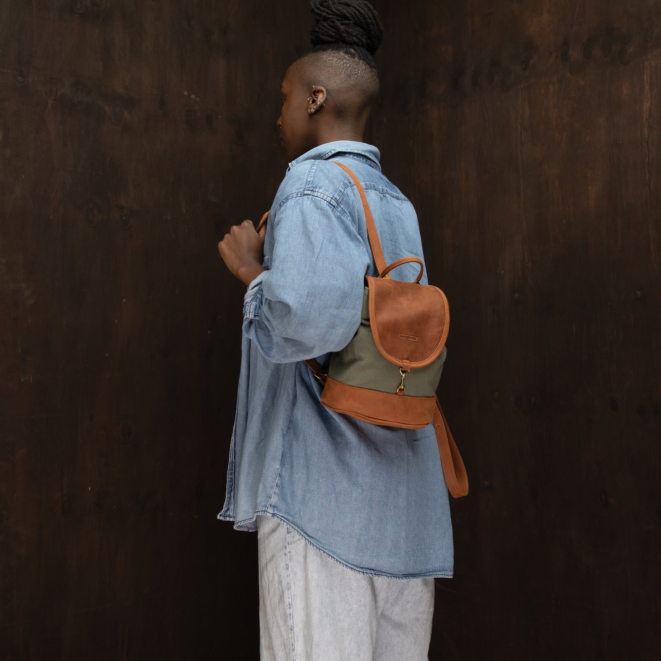 Canvas Cecilia Backpack - Sandstorm Kenya (KE)
