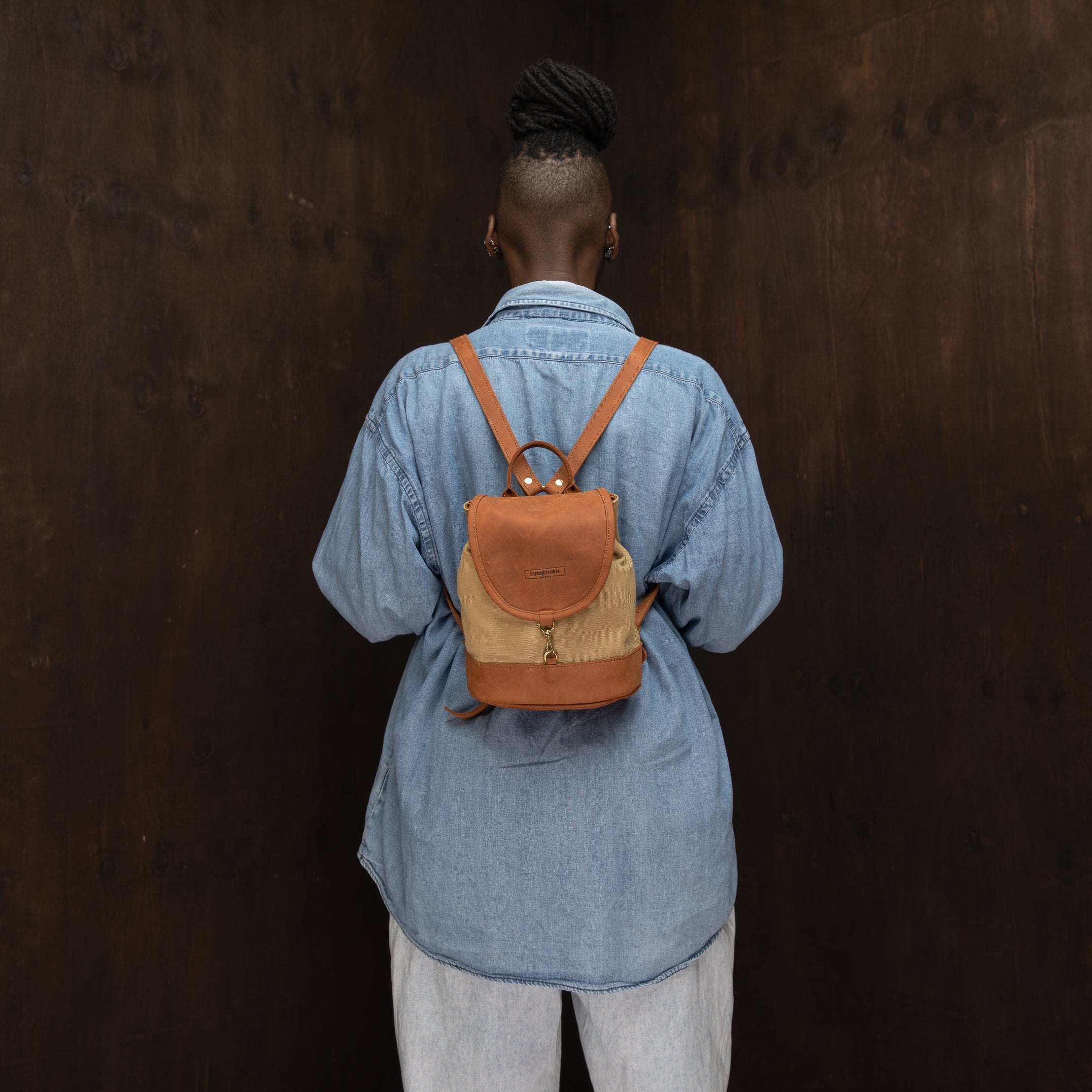 Canvas Cecilia Backpack - Sandstorm Kenya (KE)