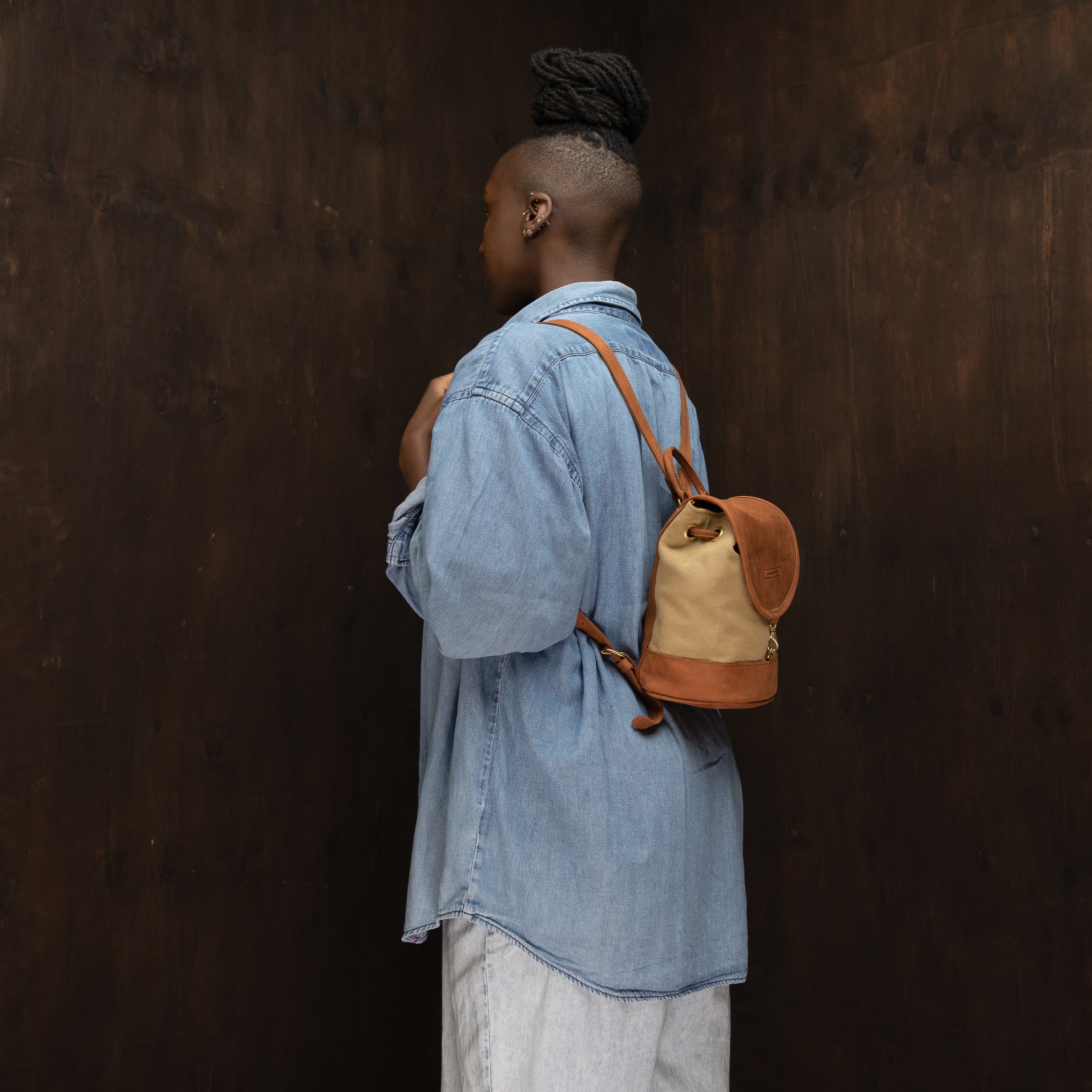 Canvas Cecilia Backpack - Sandstorm Kenya (KE)