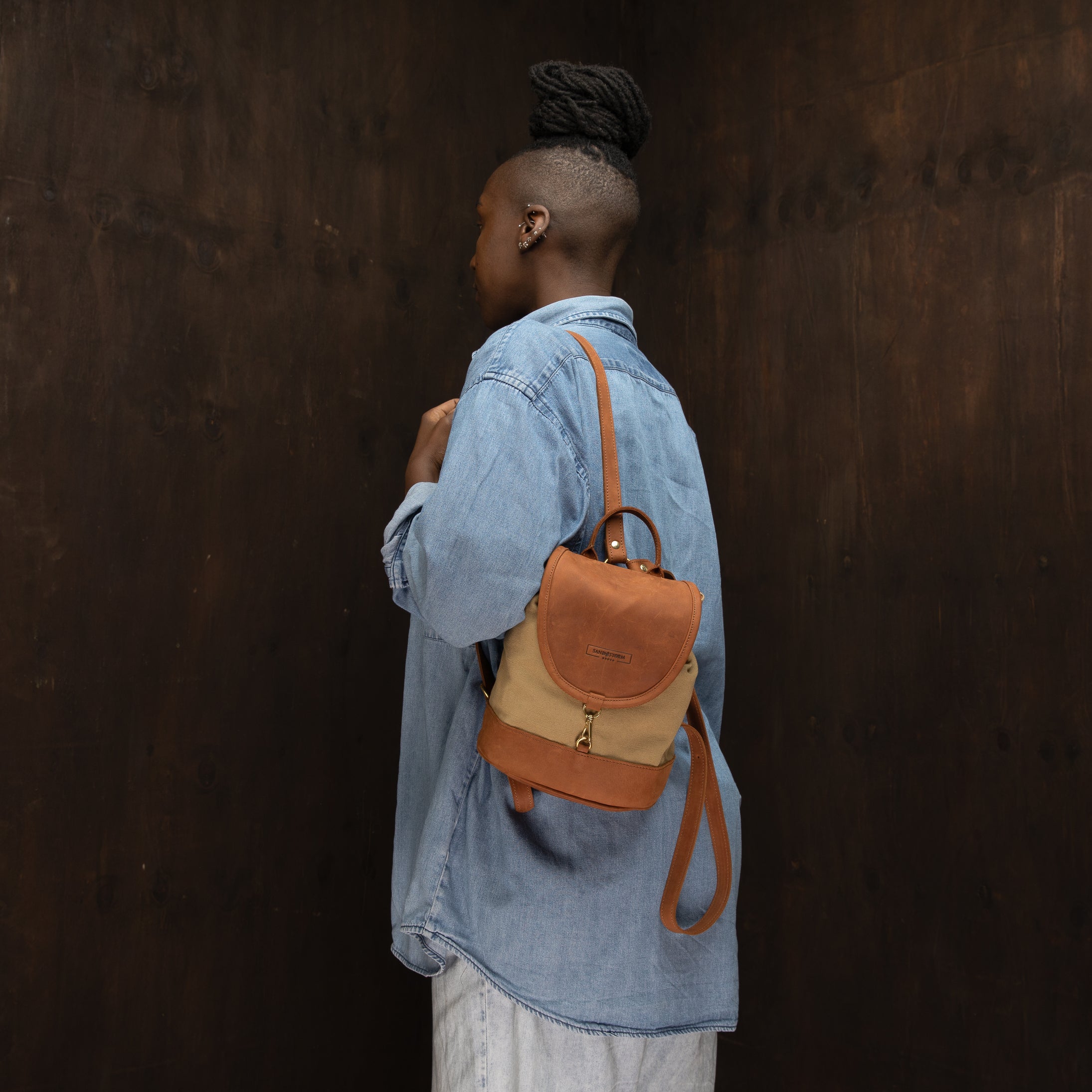 Canvas Cecilia Backpack - Sandstorm Kenya (KE)
