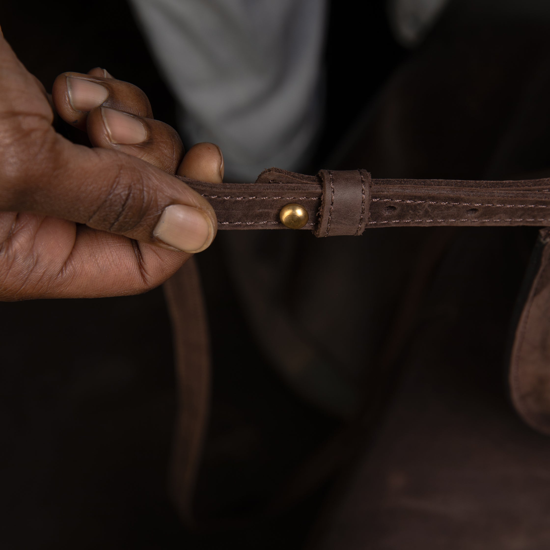 Suede Bucket Crossbody Plain - Sandstorm Kenya (Intl)