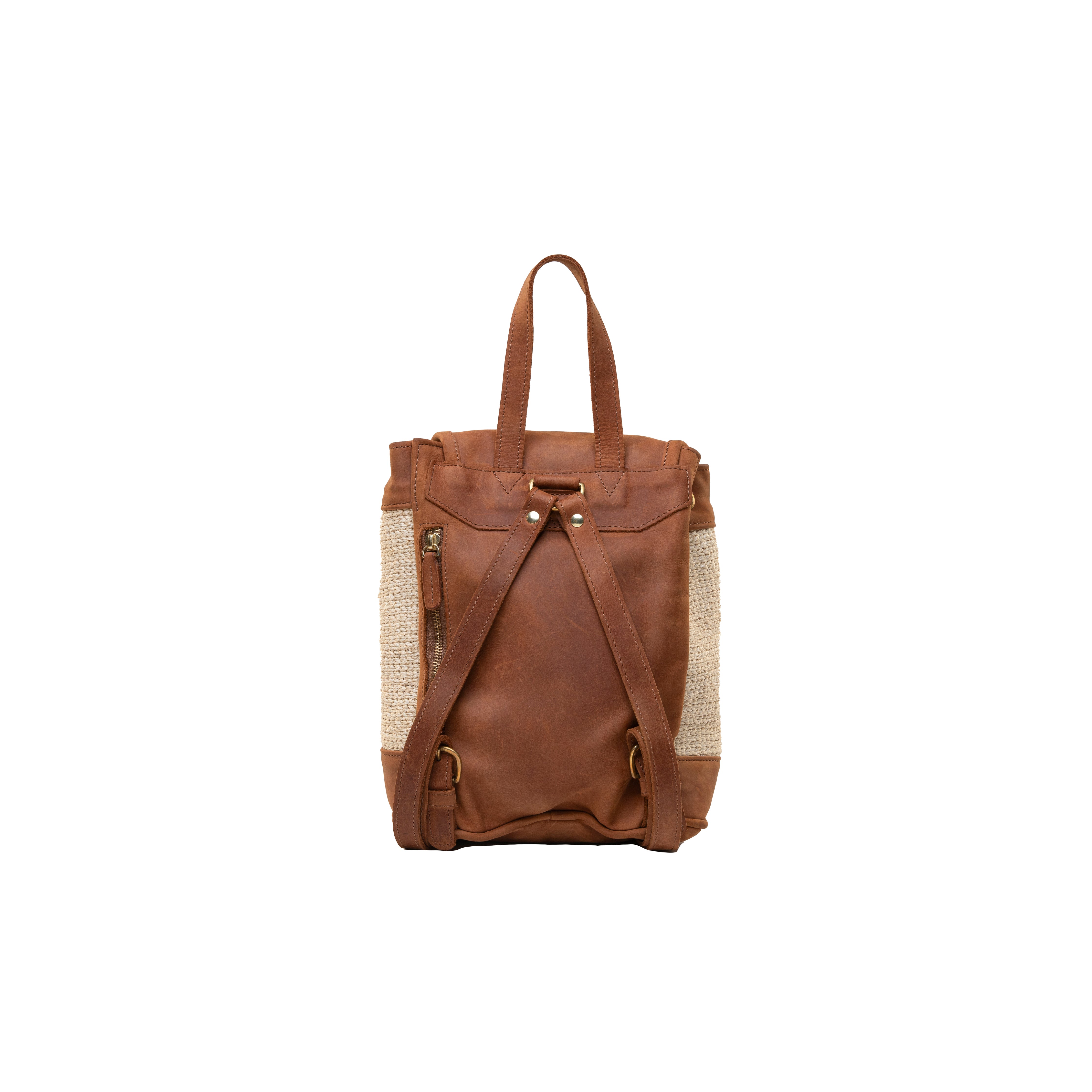 Sisal Woven Cecilia Backpack
