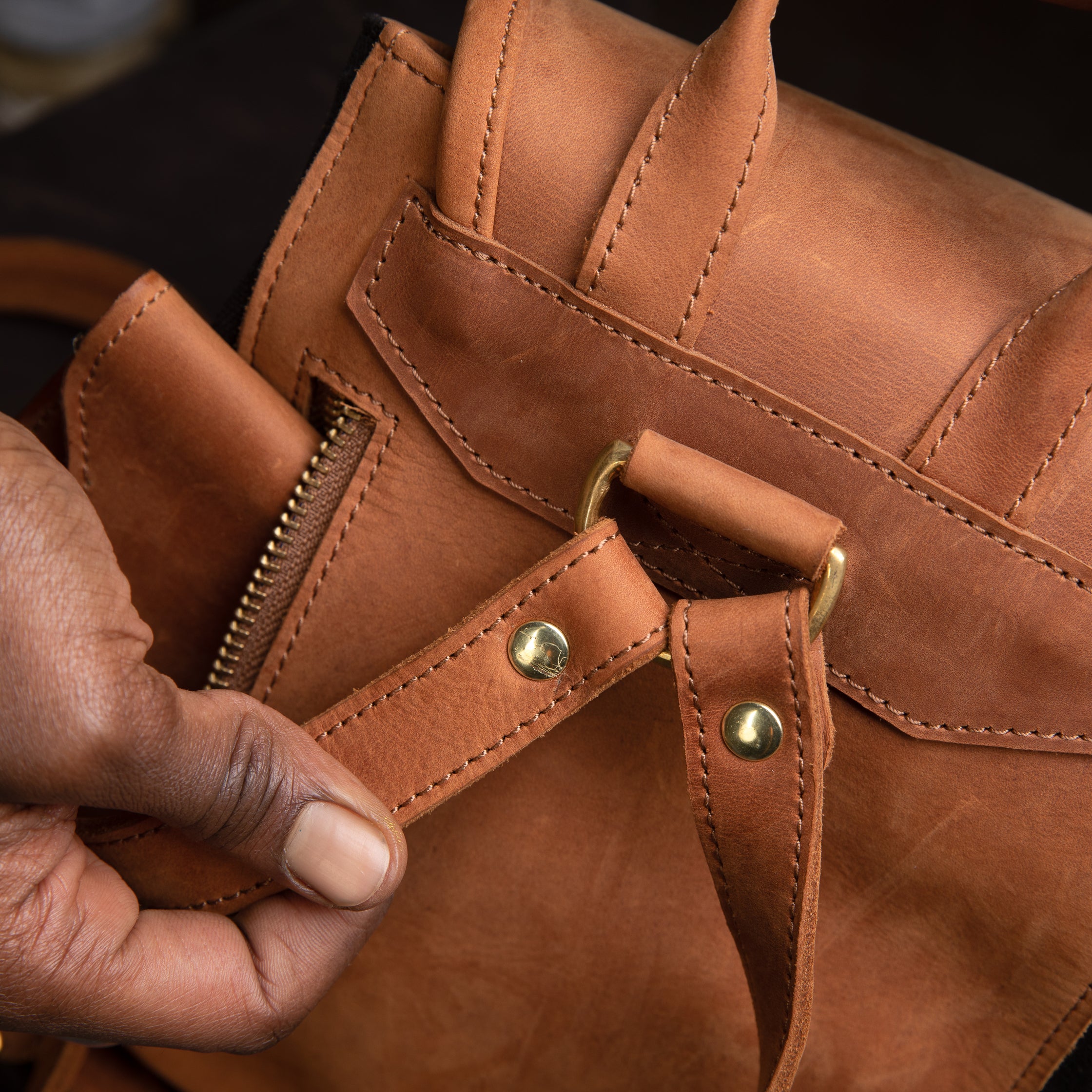 Canvas Cecilia Backpack - Sandstorm Kenya (KE)