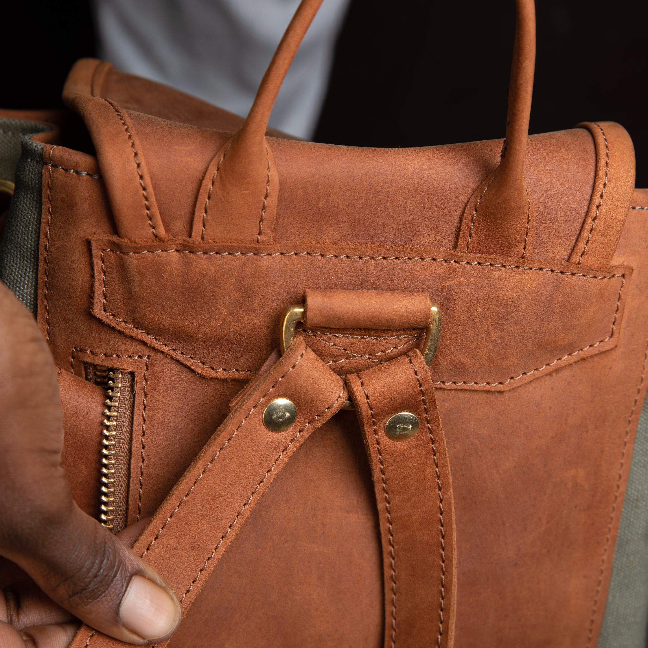 Canvas Cecilia Backpack - Sandstorm Kenya (KE)