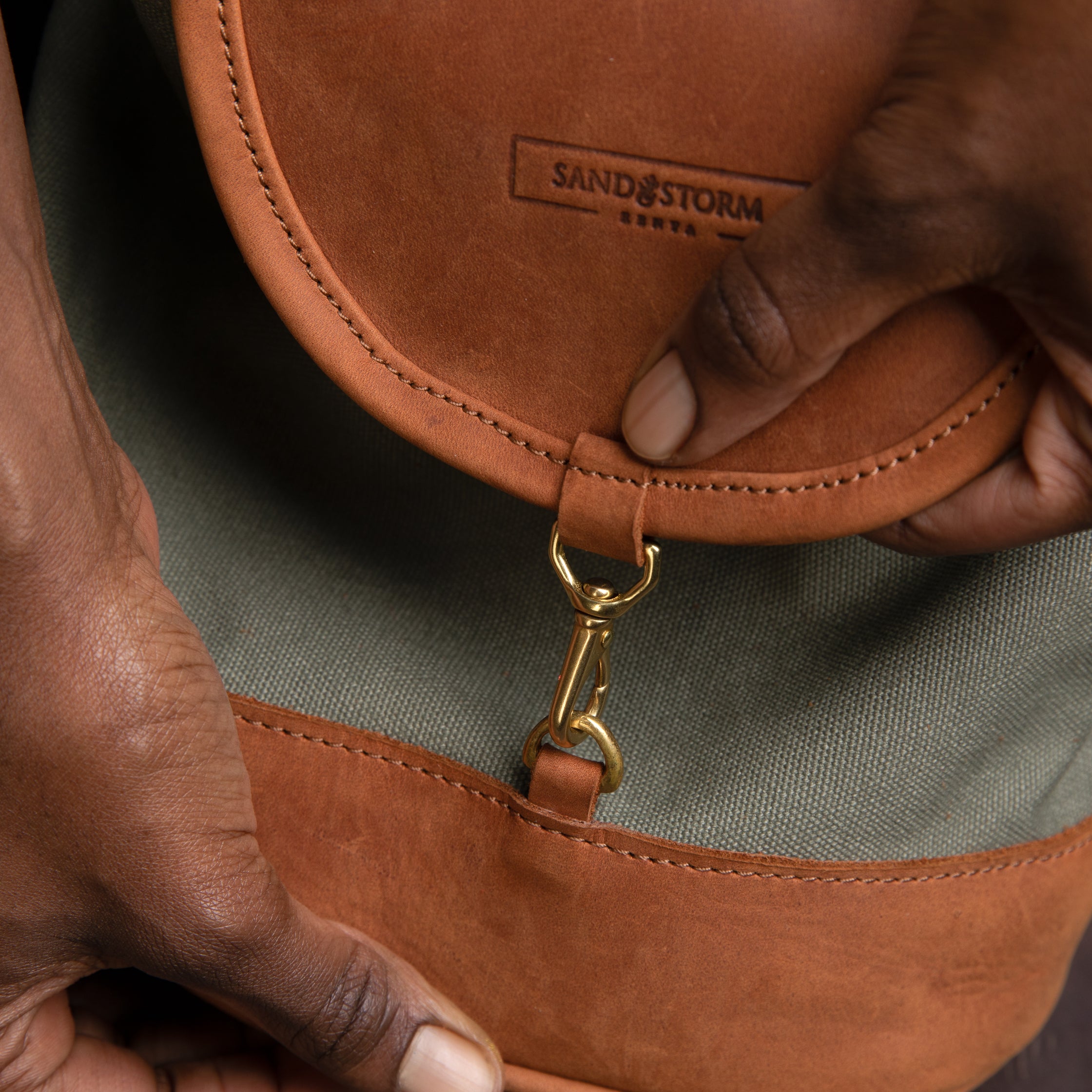 Canvas Cecilia Backpack - Sandstorm Kenya (KE)