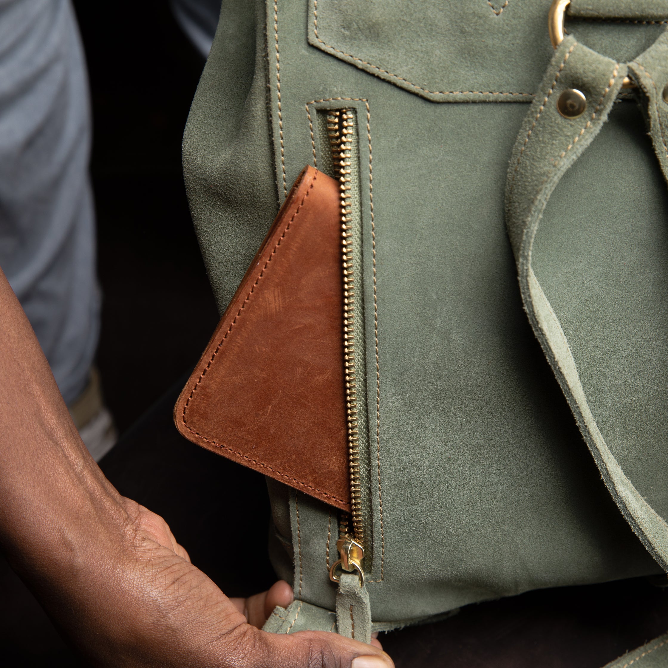 Suede Cecilia Backpack - Sandstorm Kenya (Intl)