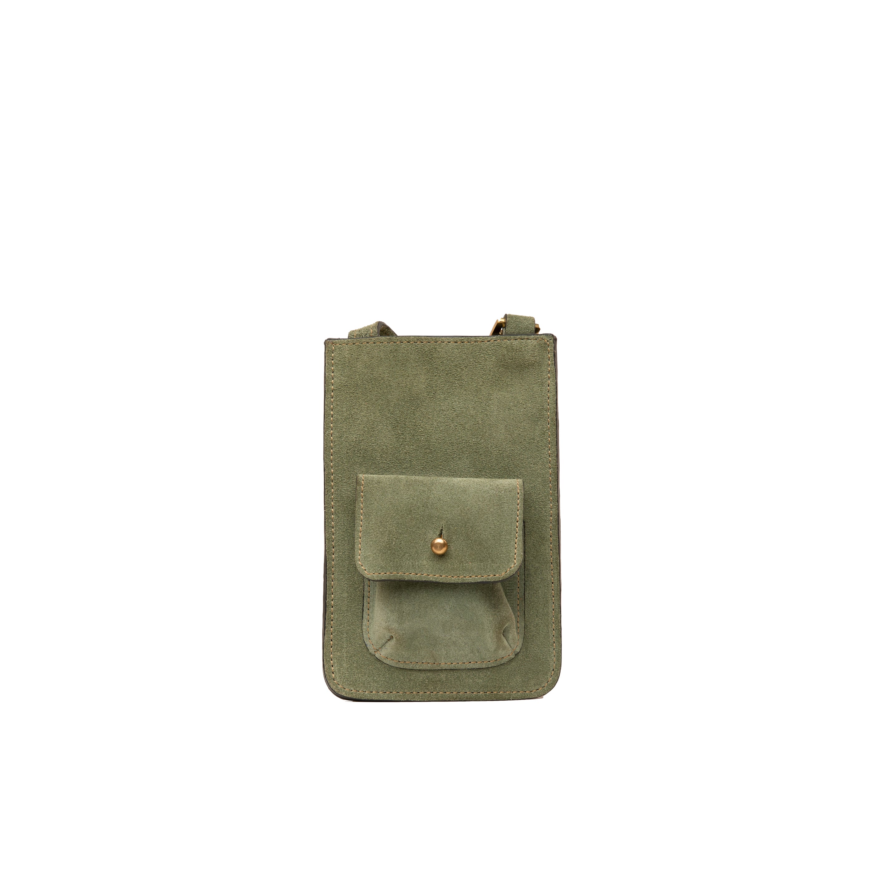 Suede Phone Purse