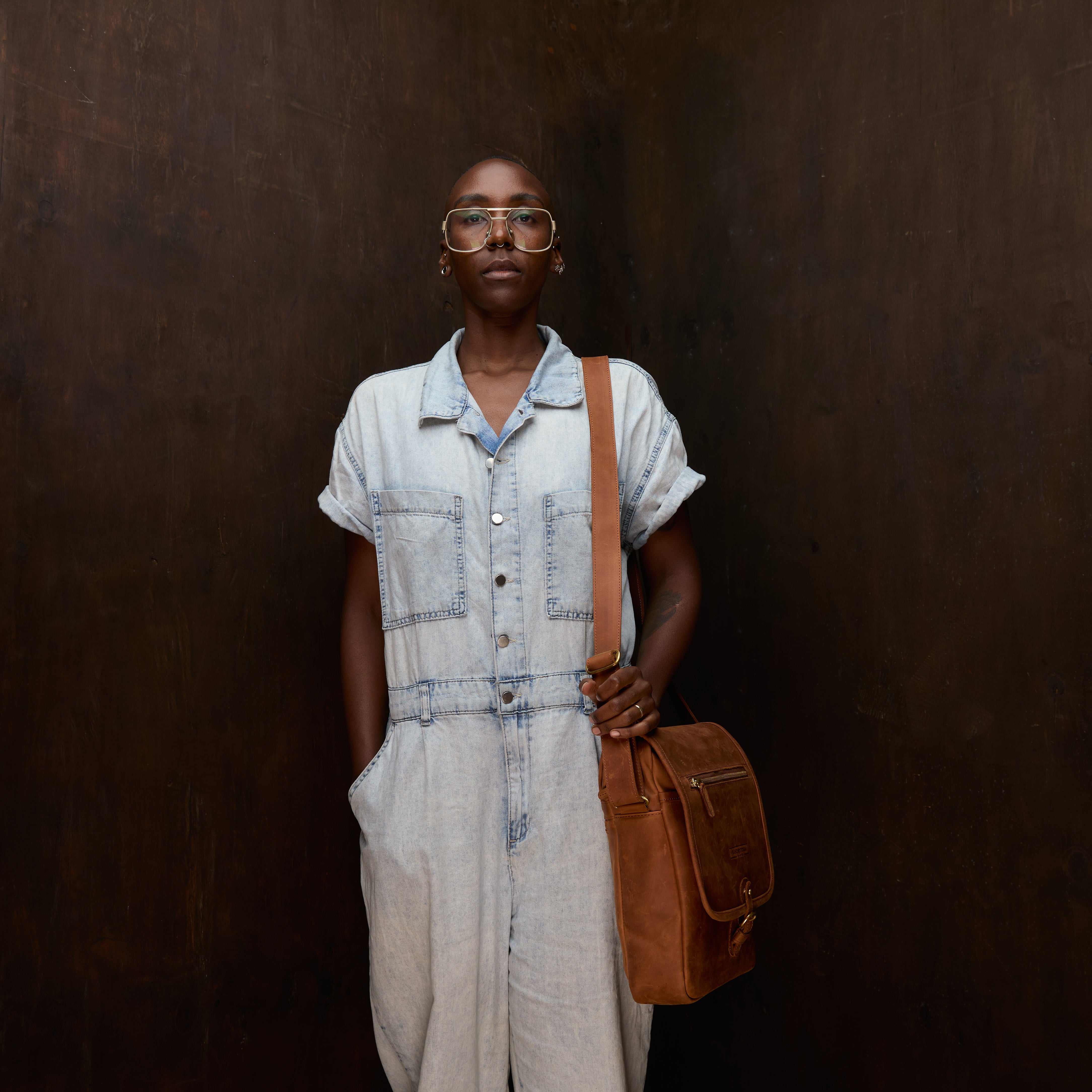 Pull-up Leather Alphonce bag