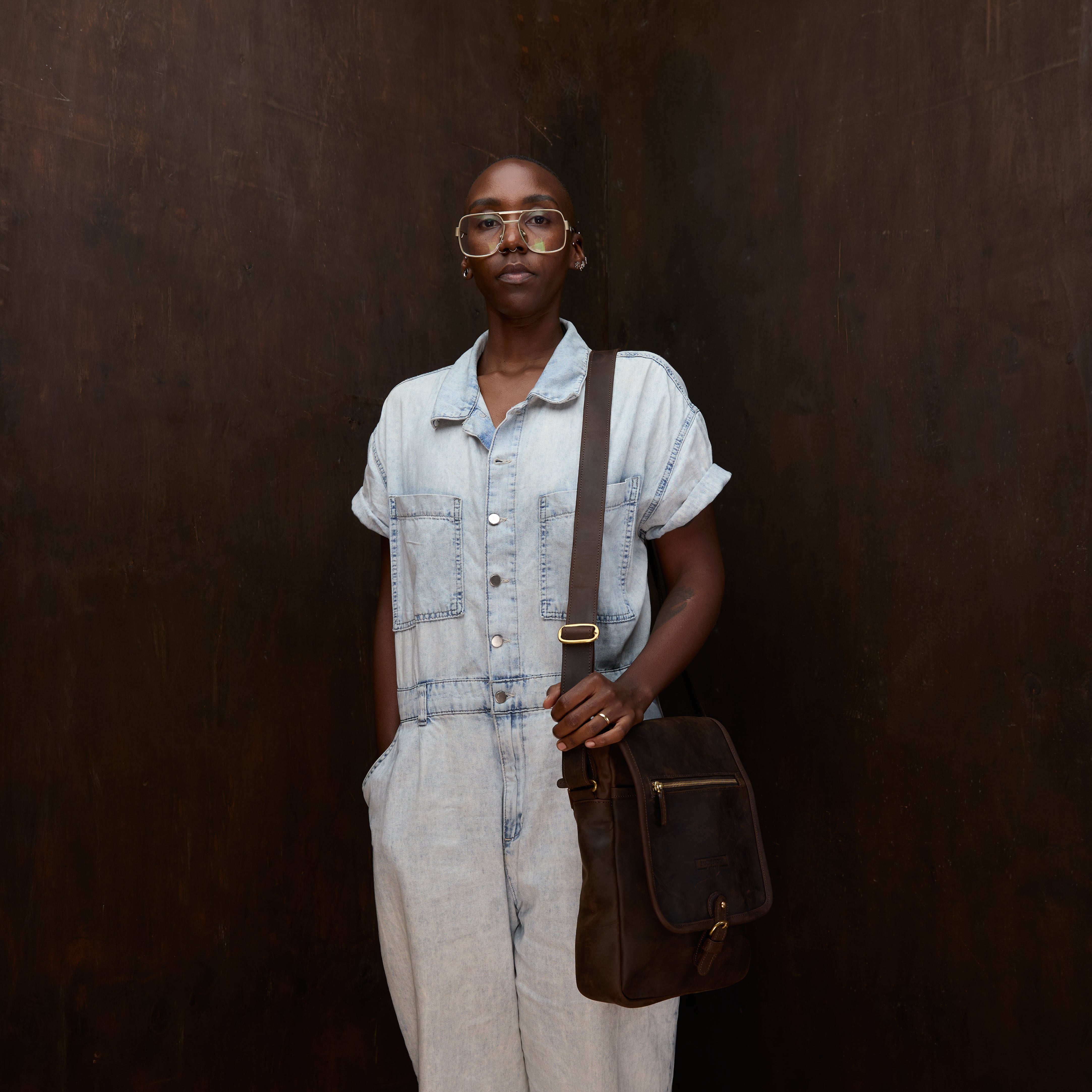 Pull-up Leather Alphonce bag