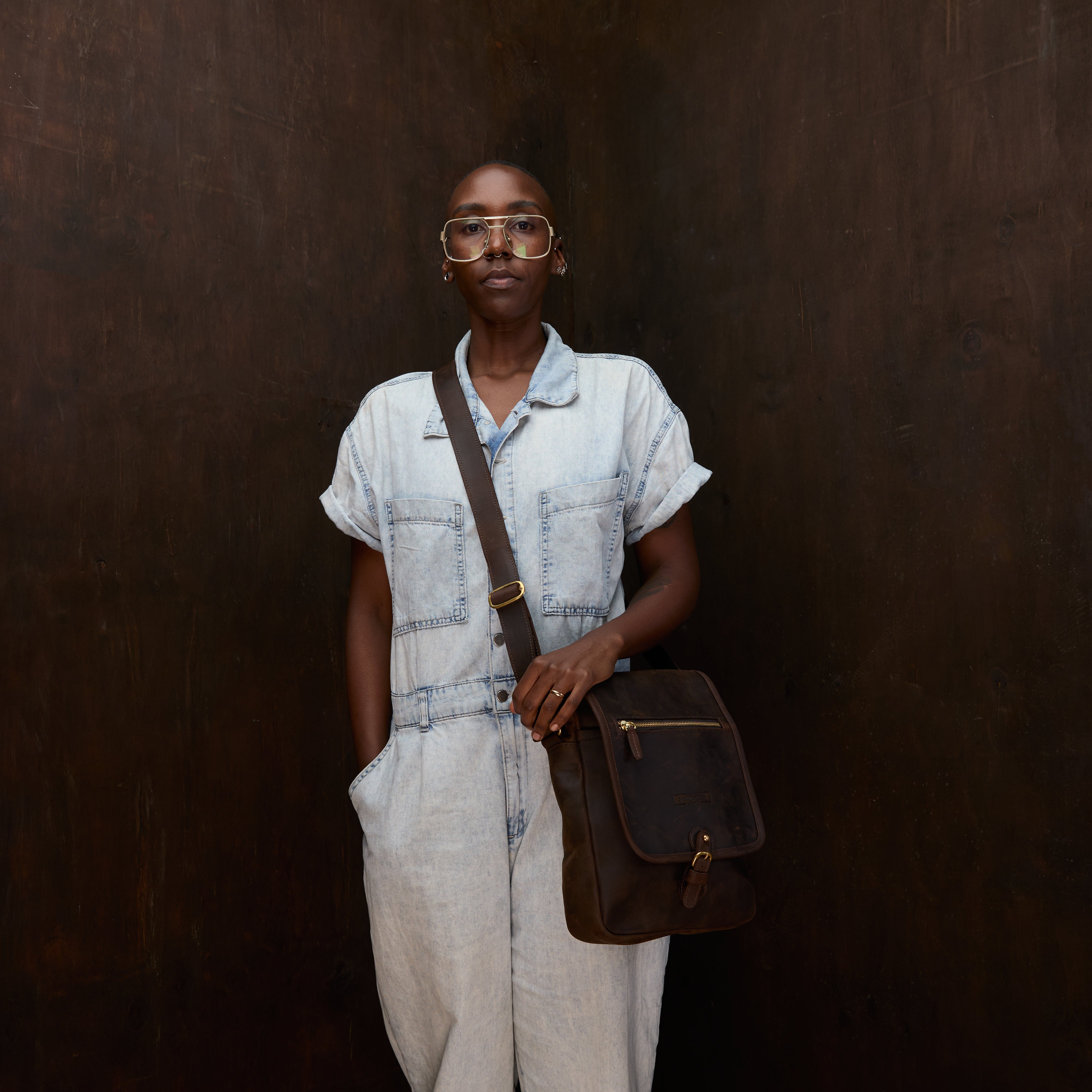 Pull-up Leather Alphonce bag