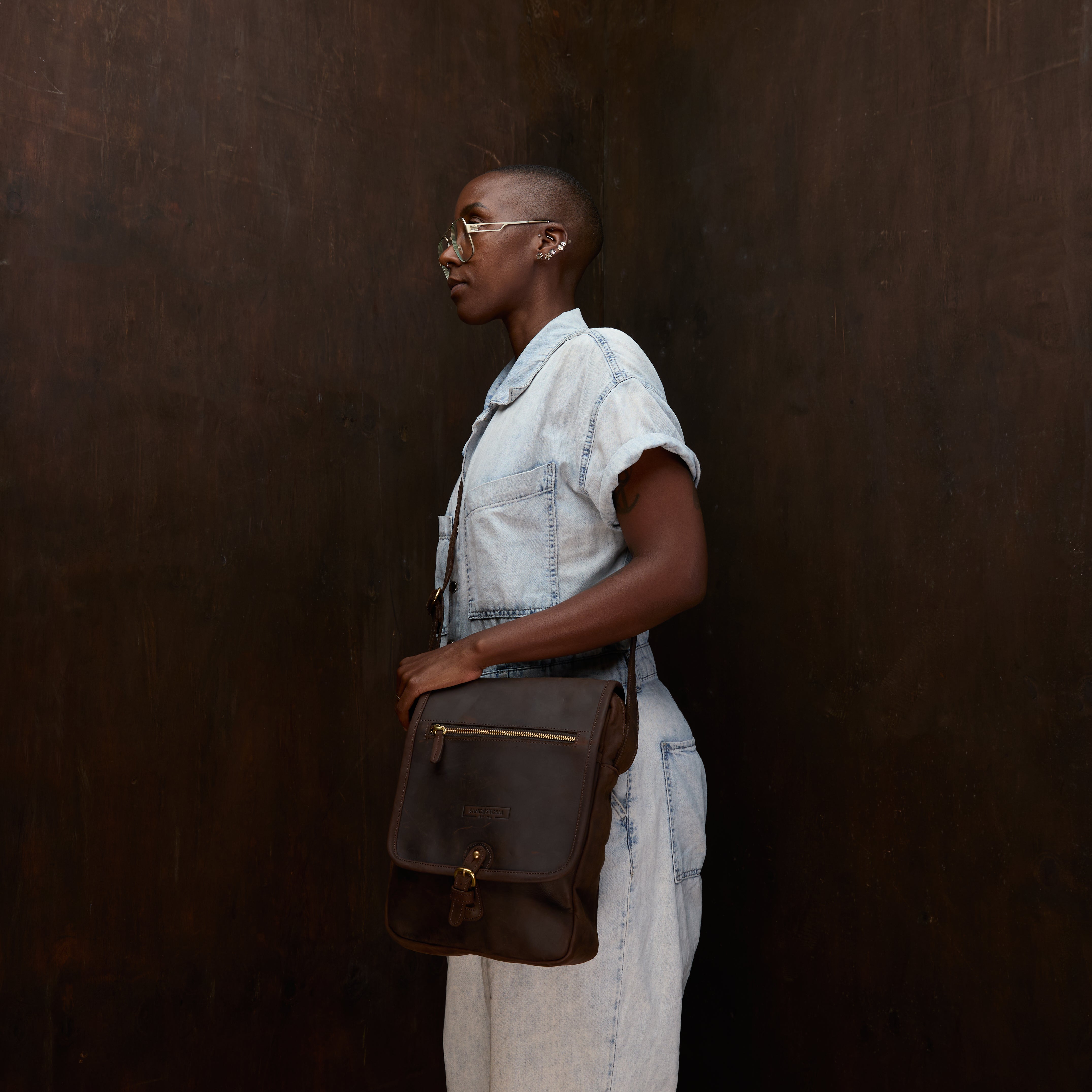 Pull-up Leather Alphonce bag