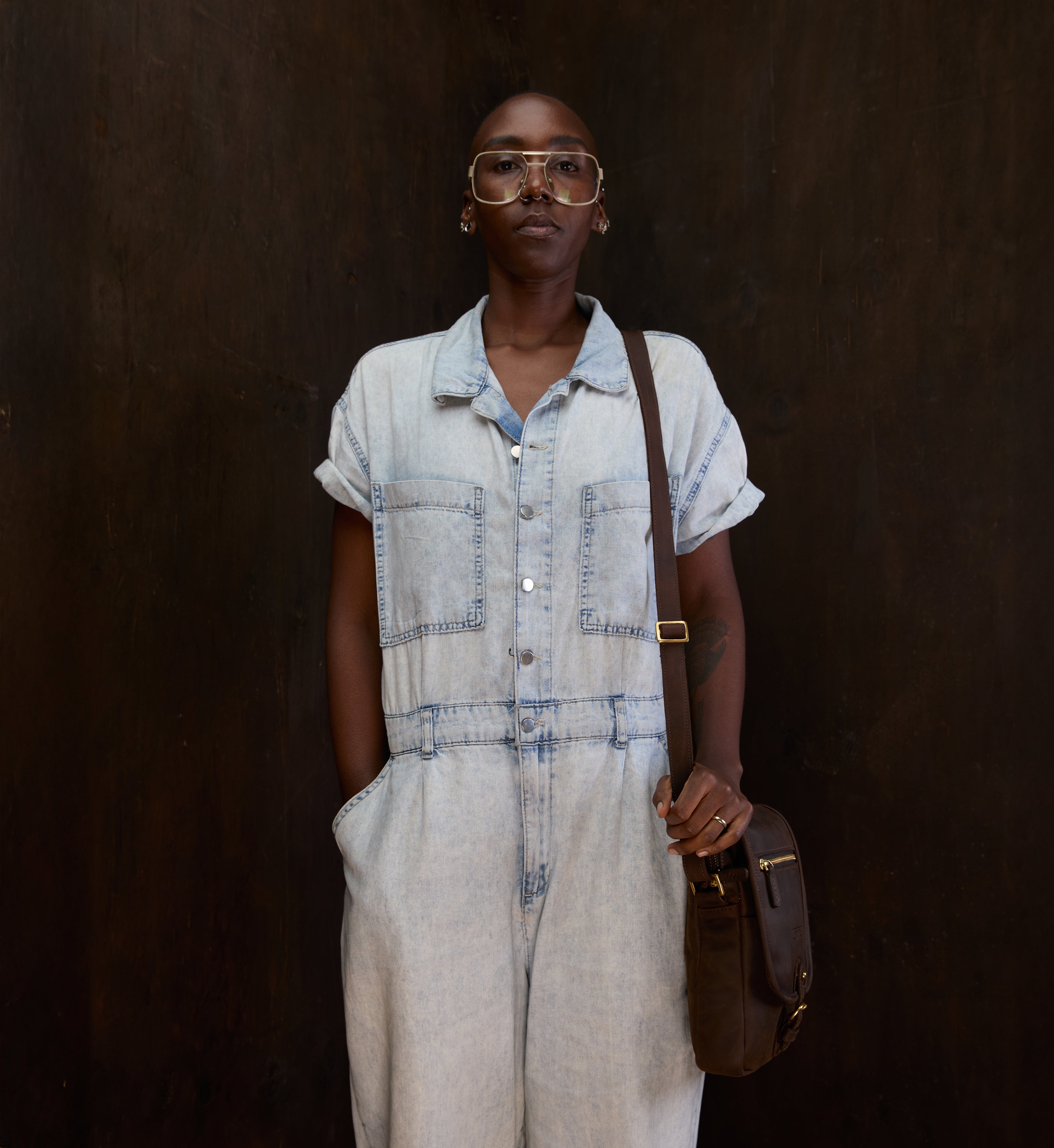Pull-up Leather Alphonce bag