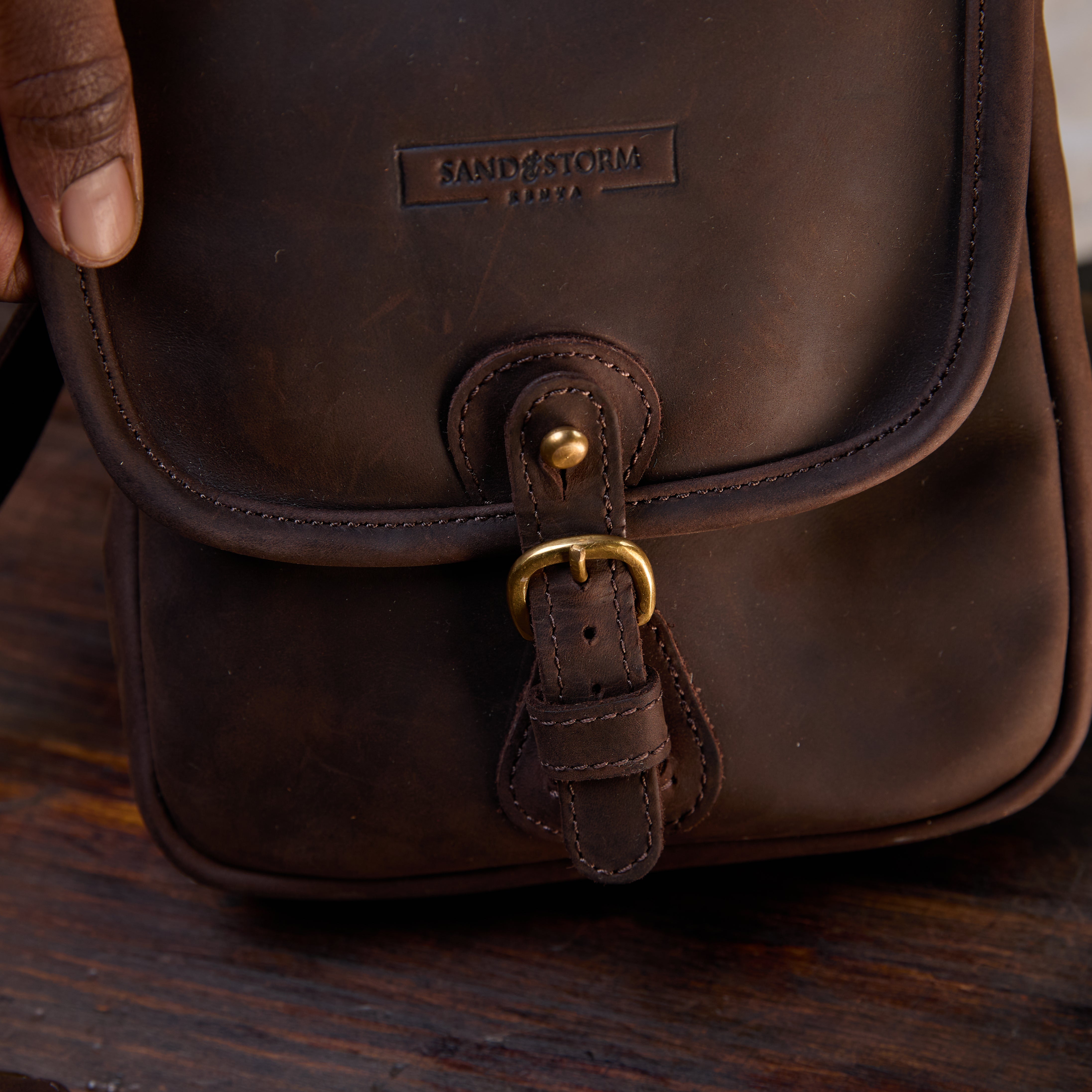 Pull-up Leather Alphonce bag