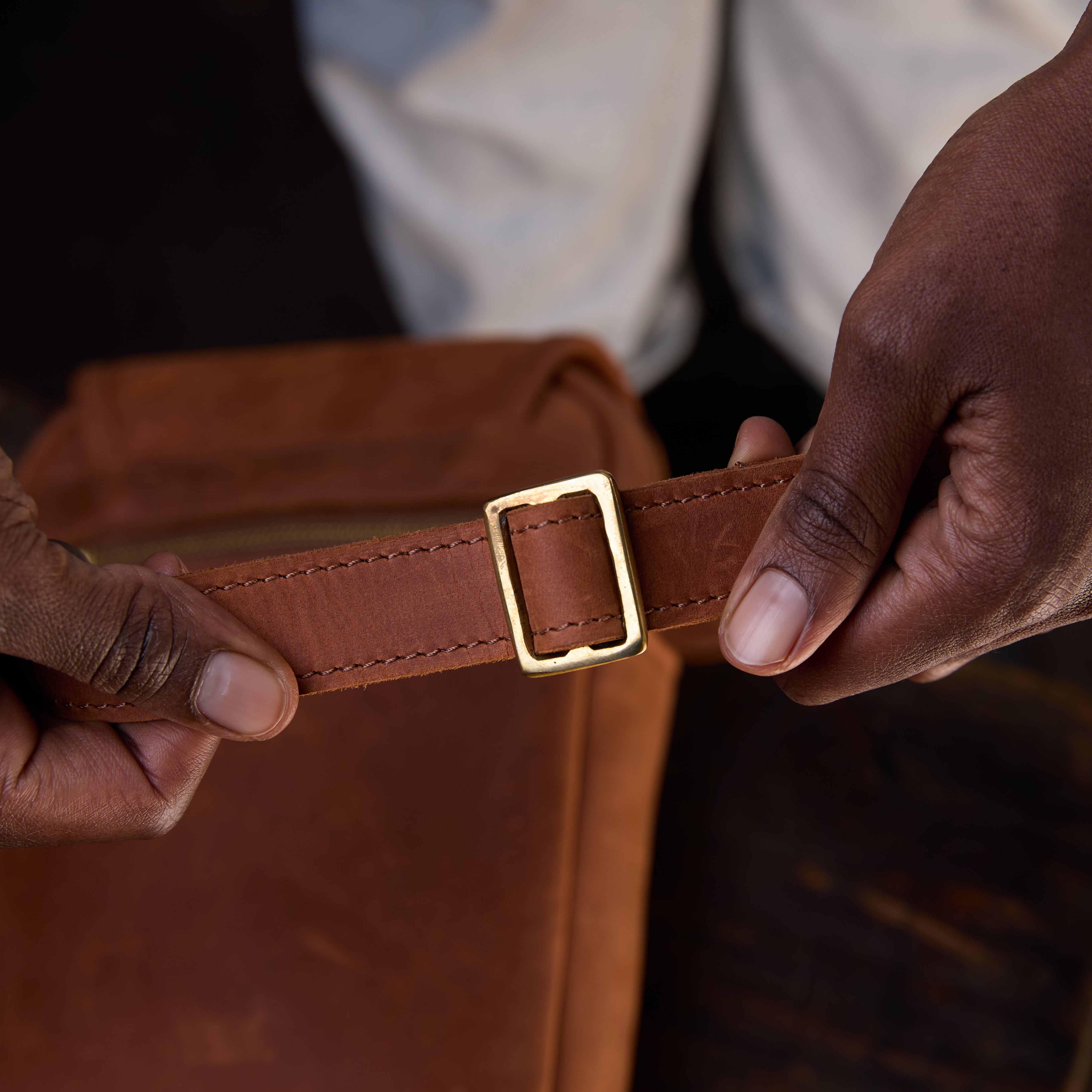 Pull-up Leather Alphonce bag