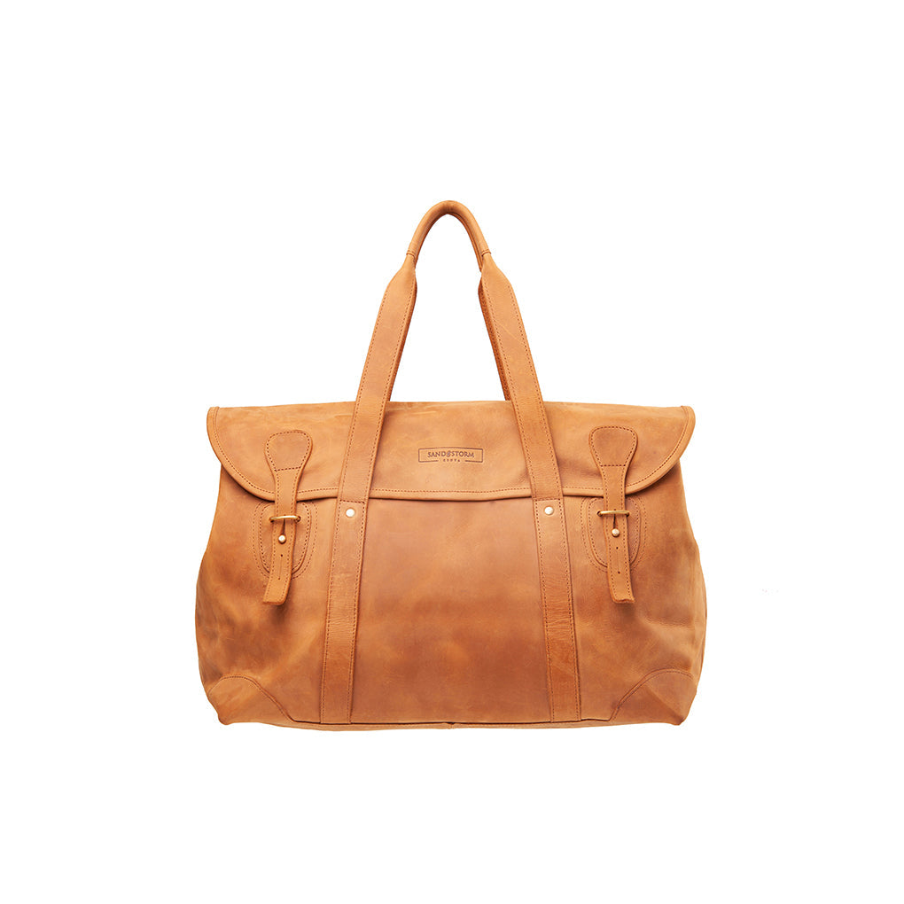 Pull-up Leather Weekender - Small - Sandstorm Kenya (KE)