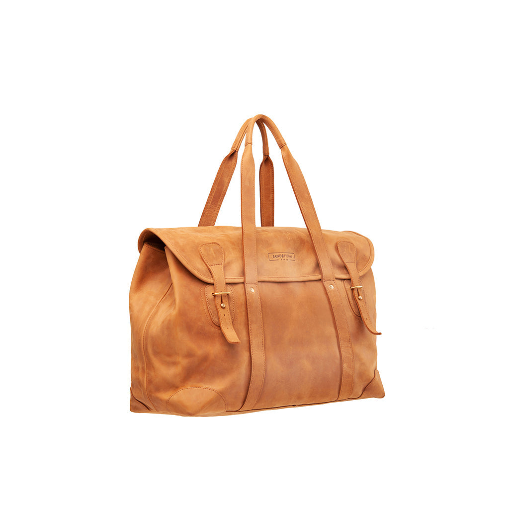 Pull-up Leather Weekender - Small - Sandstorm Kenya (KE)