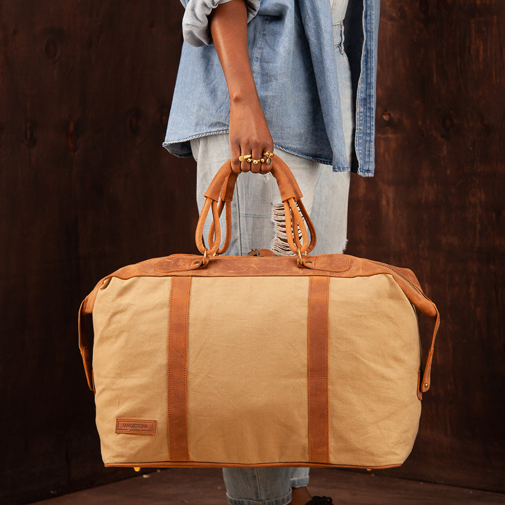 Canvas Odyssey Weekend Bag - Large - Sandstorm Kenya (KE)