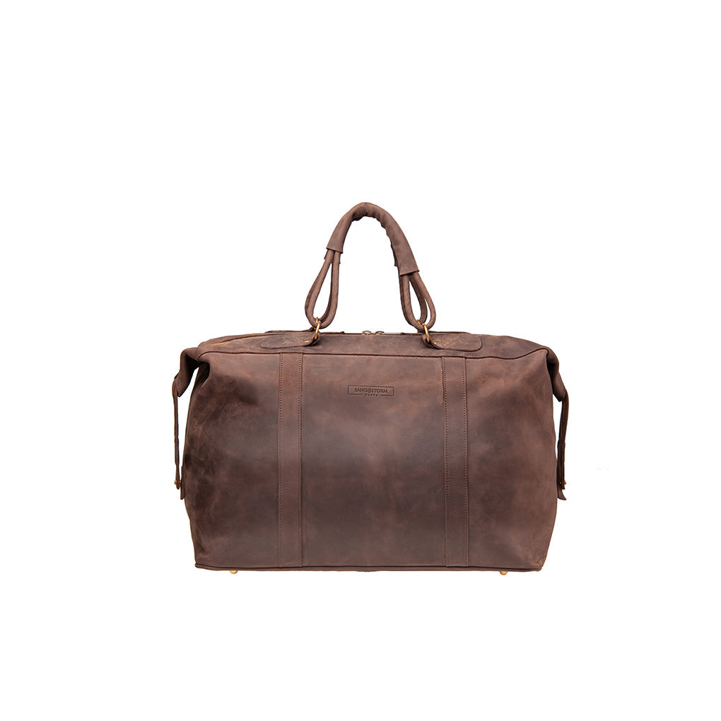 Pull-up Leather Odyssey Weekend Bag - Large - Sandstorm Kenya (KE)