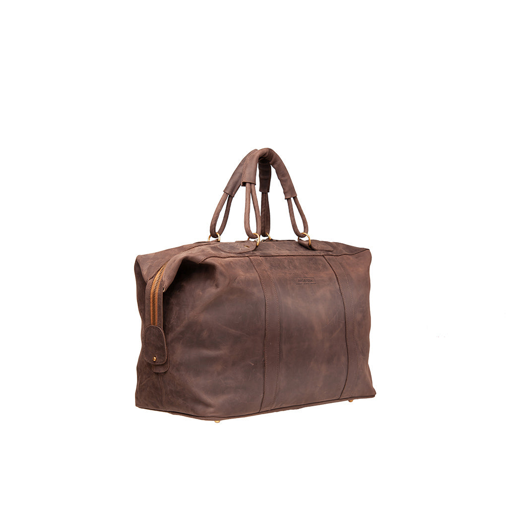 Pull-up Leather Odyssey Weekend Bag - Large - Sandstorm Kenya (KE)