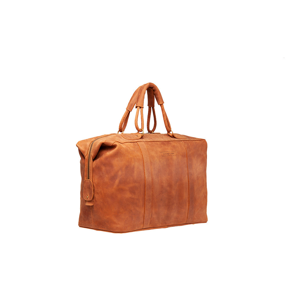 Pull-up Leather Odyssey Weekend Bag - Large - Sandstorm Kenya (KE)