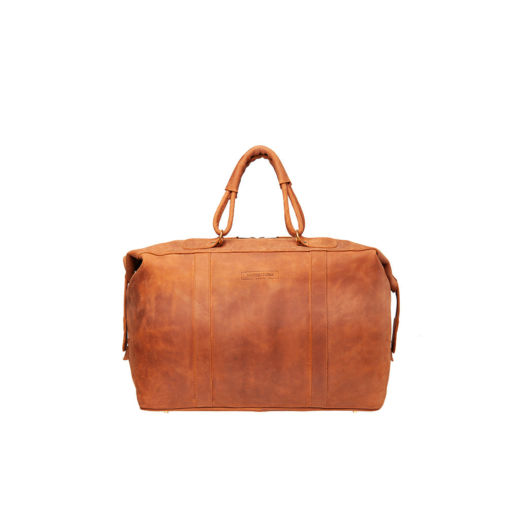 Pull-up Leather Odyssey Weekend Bag - Large - Sandstorm Kenya (KE)