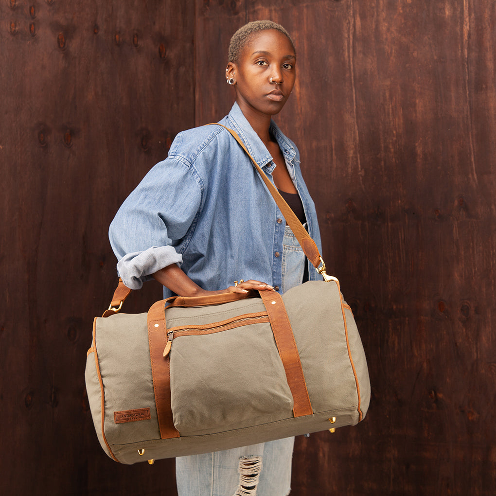 Canvas Explorer Duffle - Large - Sandstorm Kenya (KE)