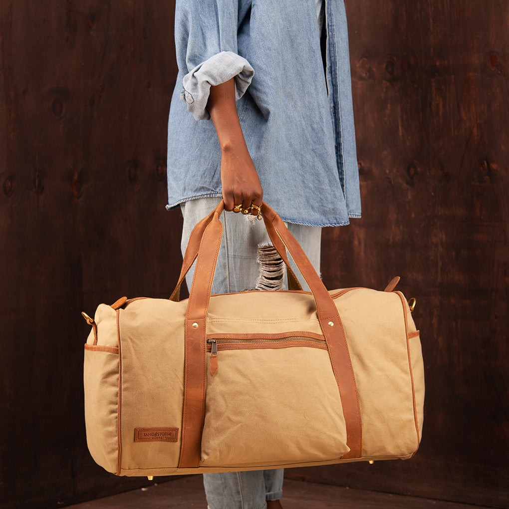 Canvas Explorer Duffle - Large - Sandstorm Kenya (KE)