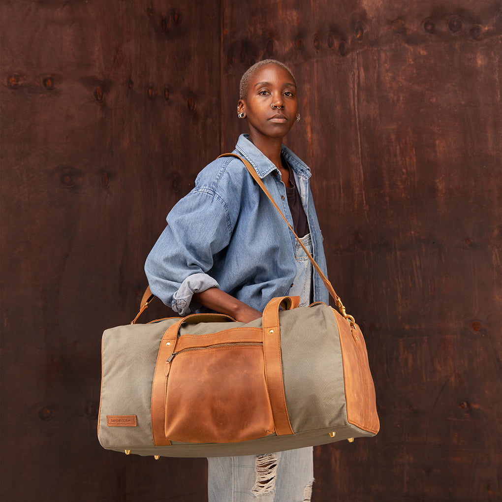 Canvas Adventurer Duffle - Sandstorm Kenya (KE)