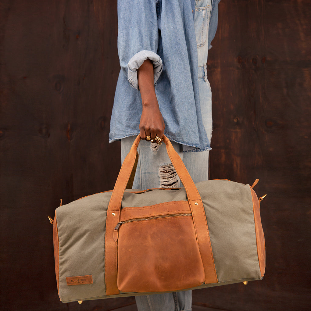 Canvas Adventurer Duffle - Sandstorm Kenya (KE)