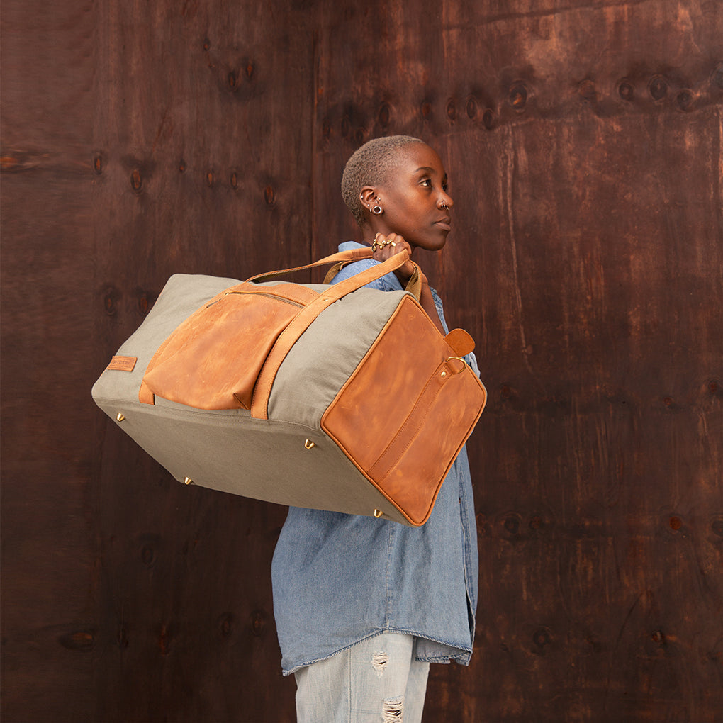 Canvas Adventurer Duffle - Sandstorm Kenya (KE)