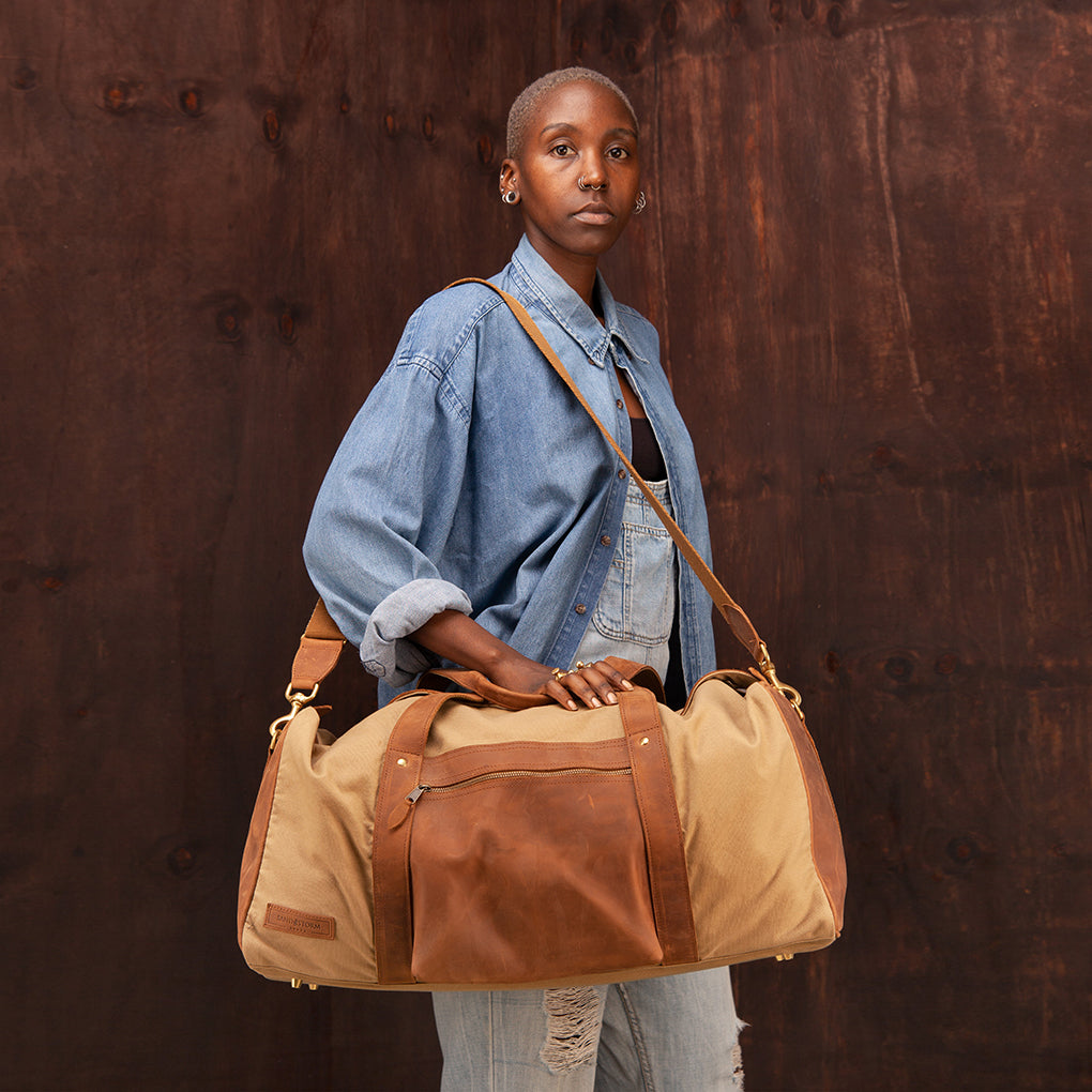 Canvas Adventurer Duffle - Sandstorm Kenya (KE)