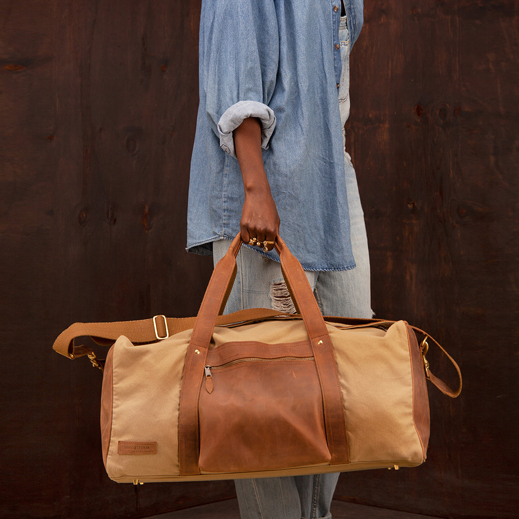 Canvas Adventurer Duffle - Sandstorm Kenya (KE)